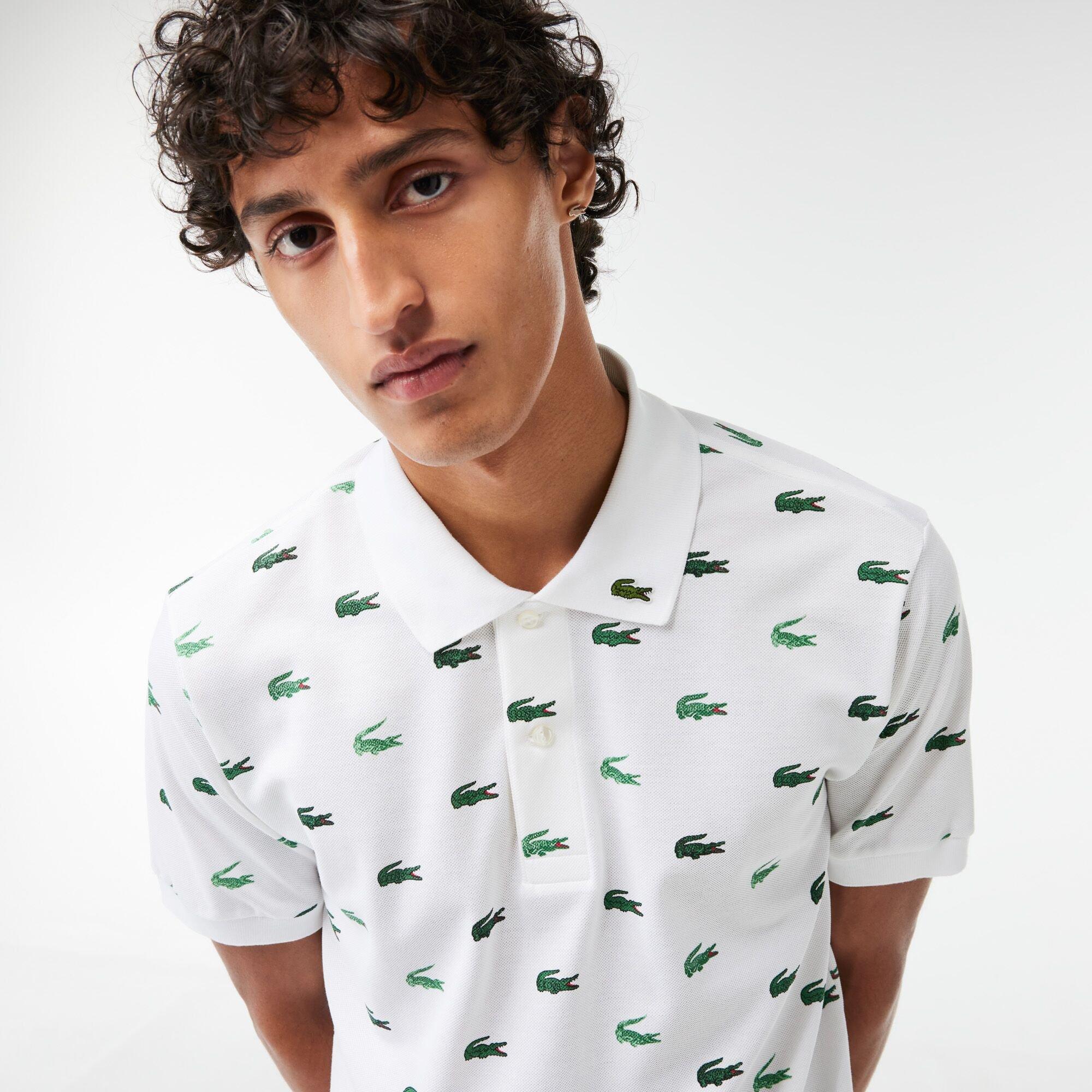 Blanco - Lacoste - Crocodile Polo Shirt - 2