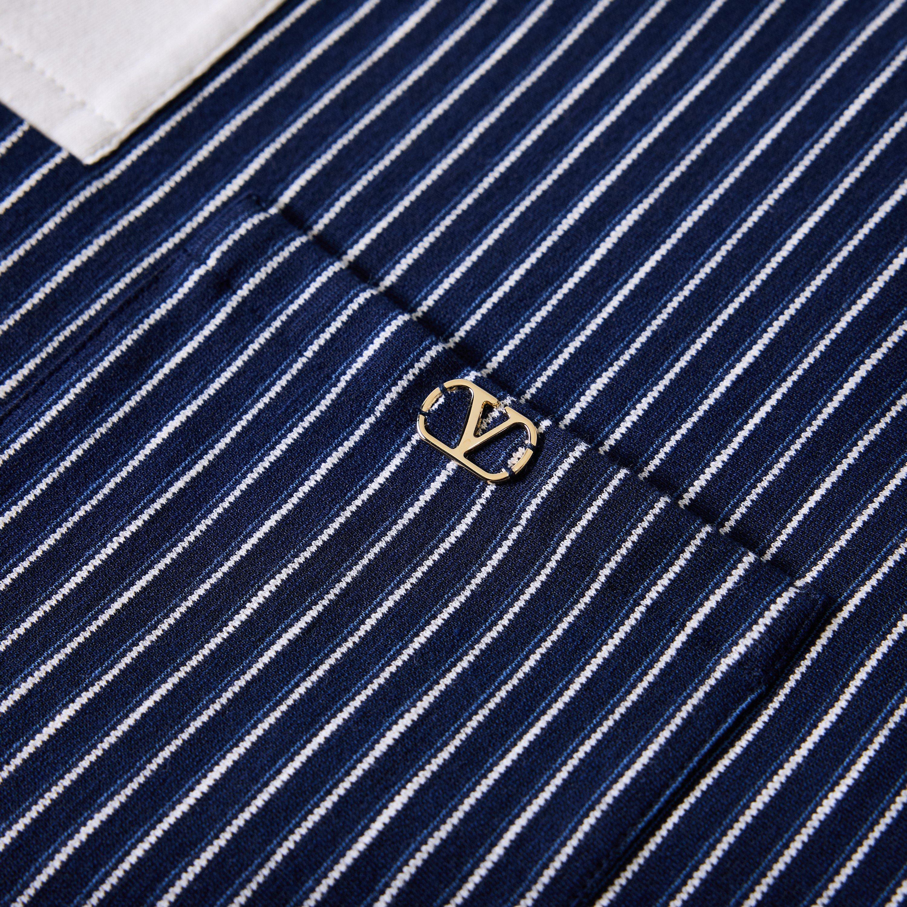 Navy/Burro - Valentino - Val Sig Polo Sn64 - 3