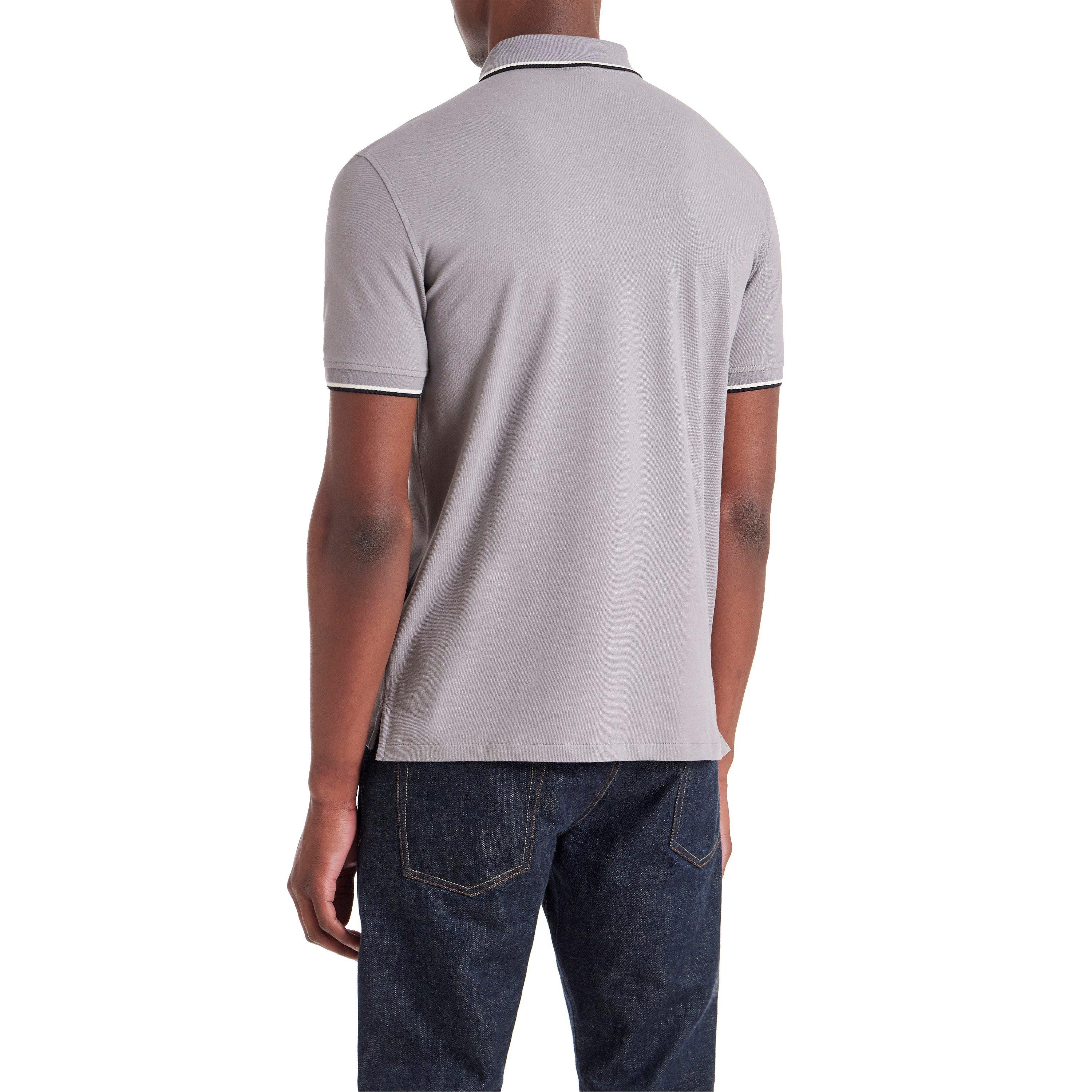 Flat Grey 70 - PS Paul Smith - Polo T-Shirt - 4