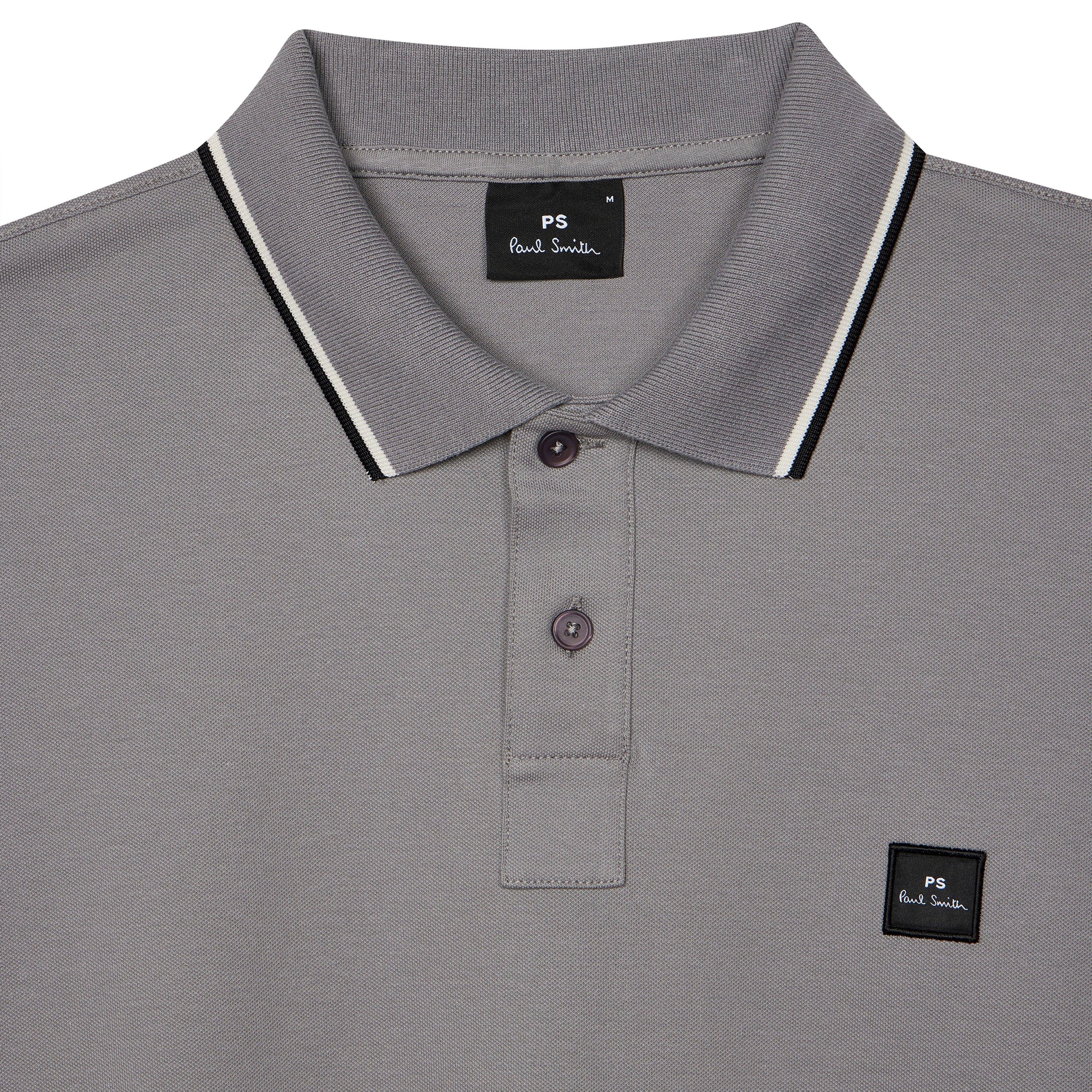 Flat Grey 70 - PS Paul Smith - Polo T-Shirt - 5
