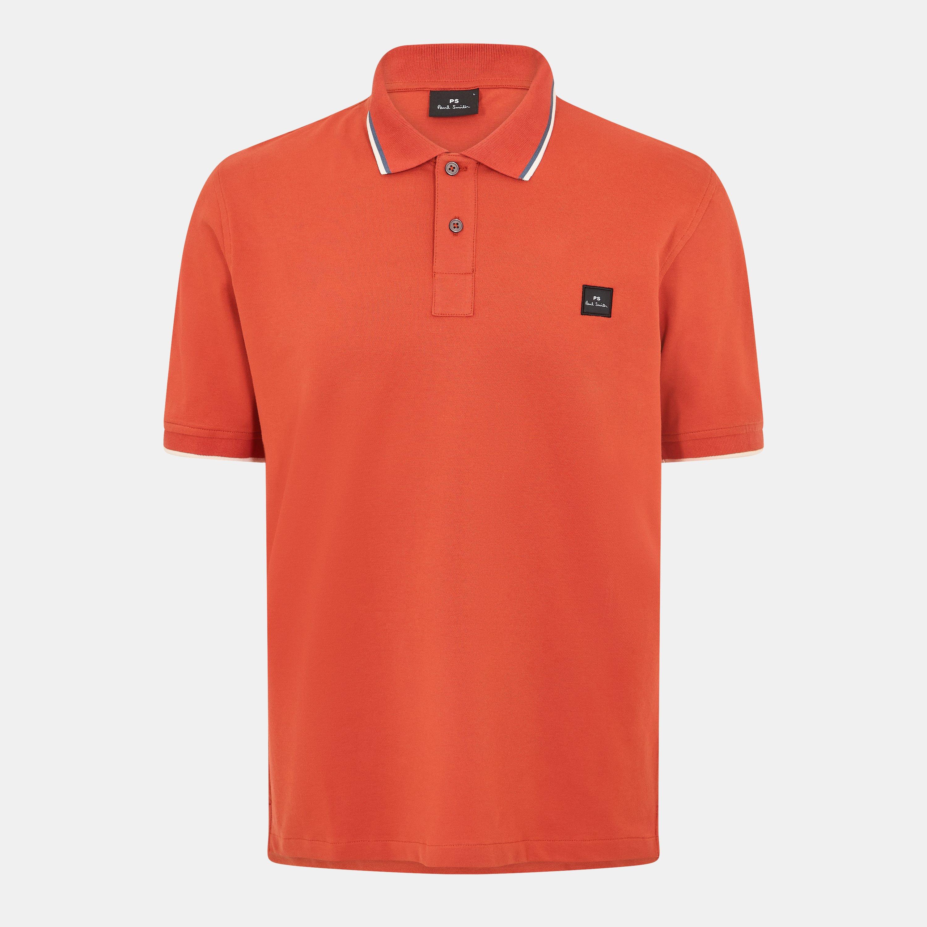 PS Paul Smith Polo T-Shirt - Orange 19 - S