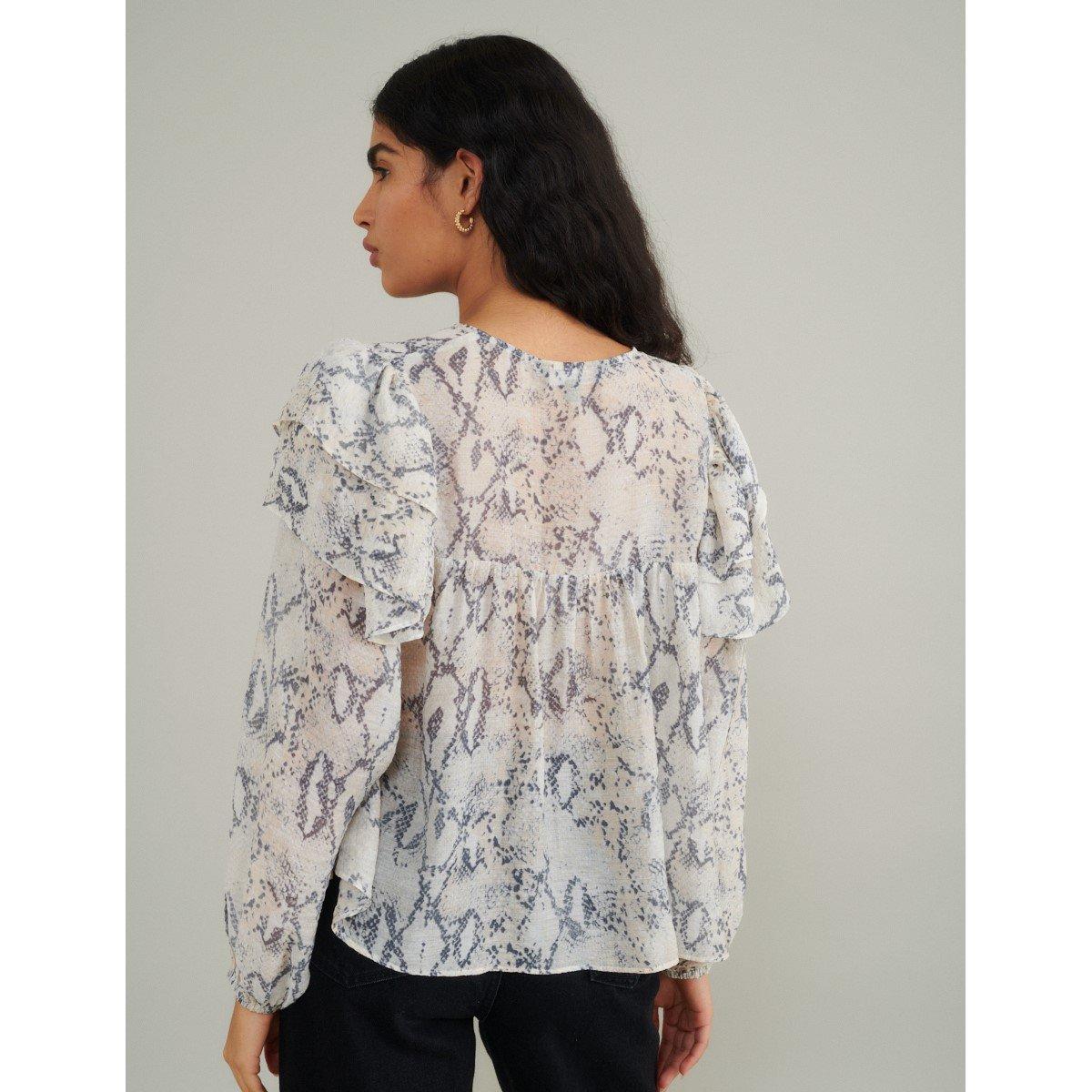 Bijela - Nobodys Child - Tilda Snake Top Ld99 - 2