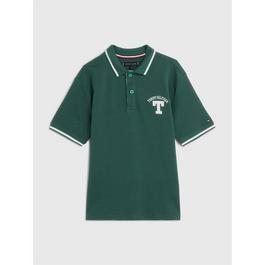 Tommy Hilfiger Varsity Polo Short Sleeve Top