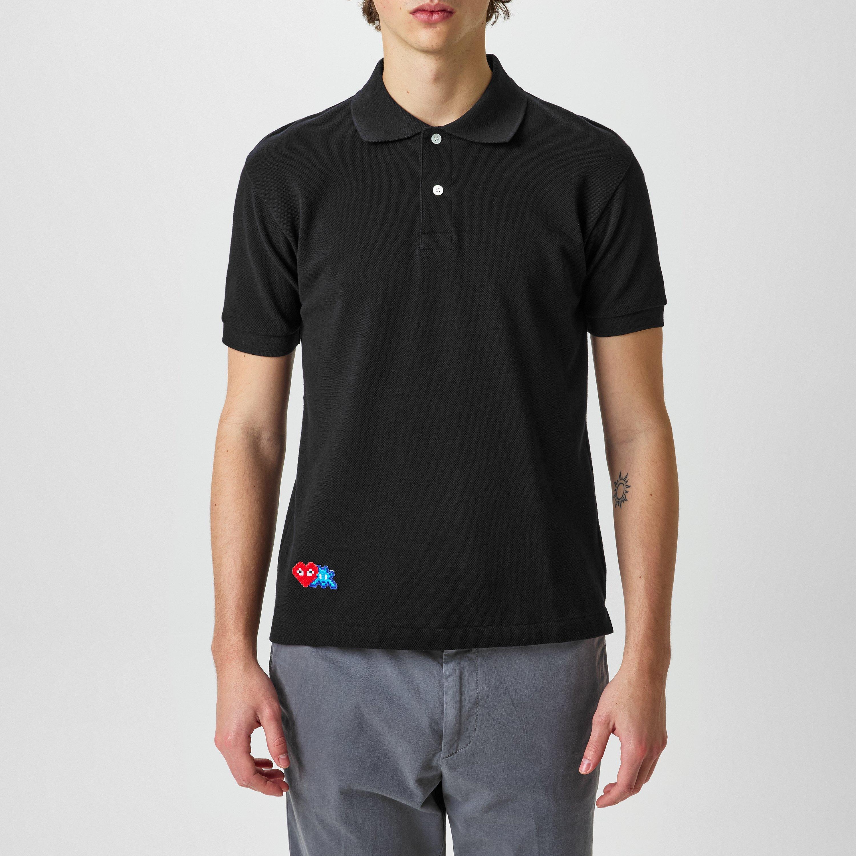 Comme des Garcons PLAY | Space Heart Polo Shirt | Short