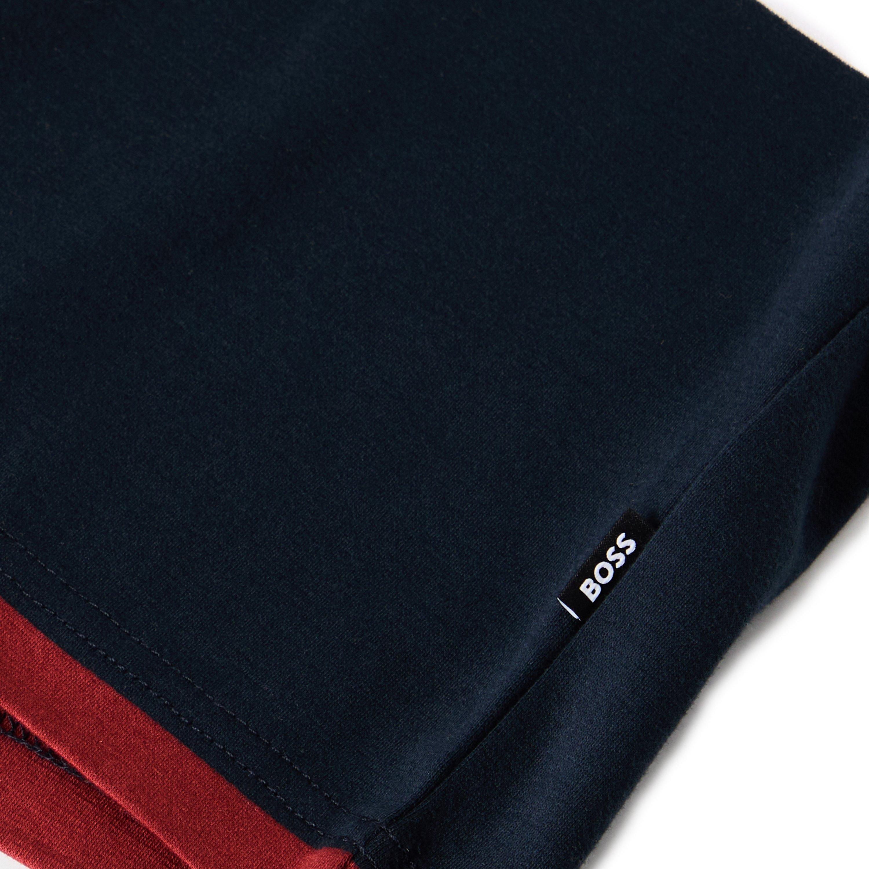 Dark Blue - Boss - Men's Tiburt Short Sleeve T-Shirt - 3