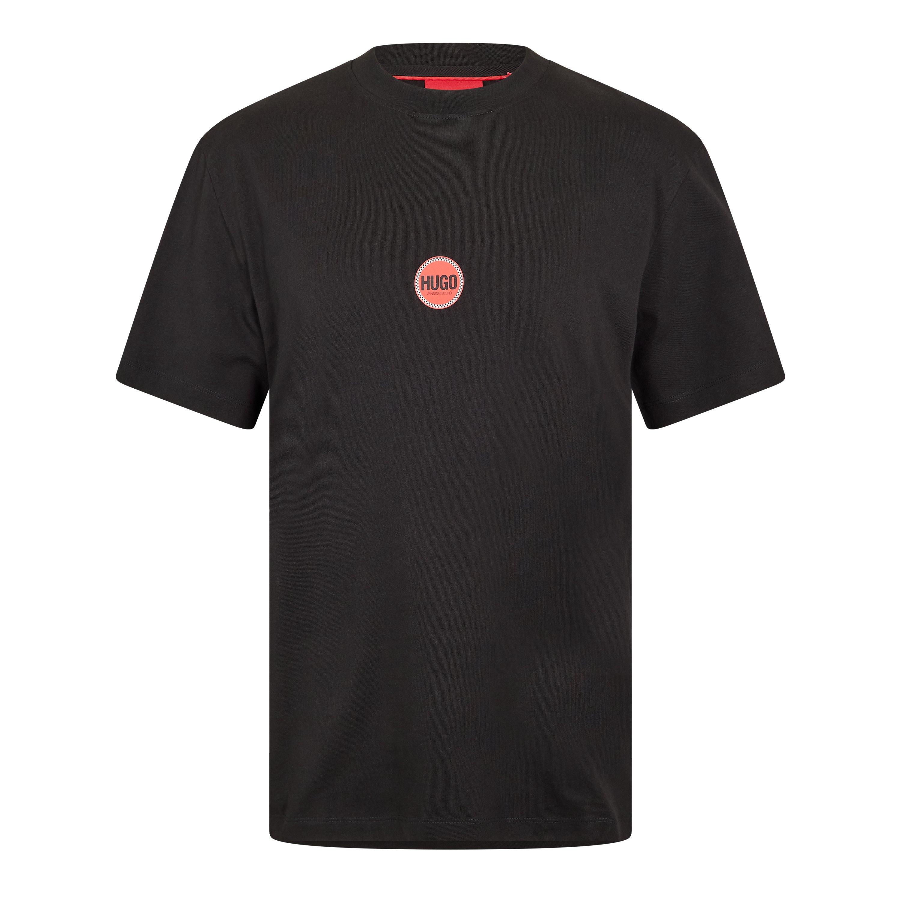 Black - Hugo - Derdcho 10266060 01 T-Shirt Mens - 1