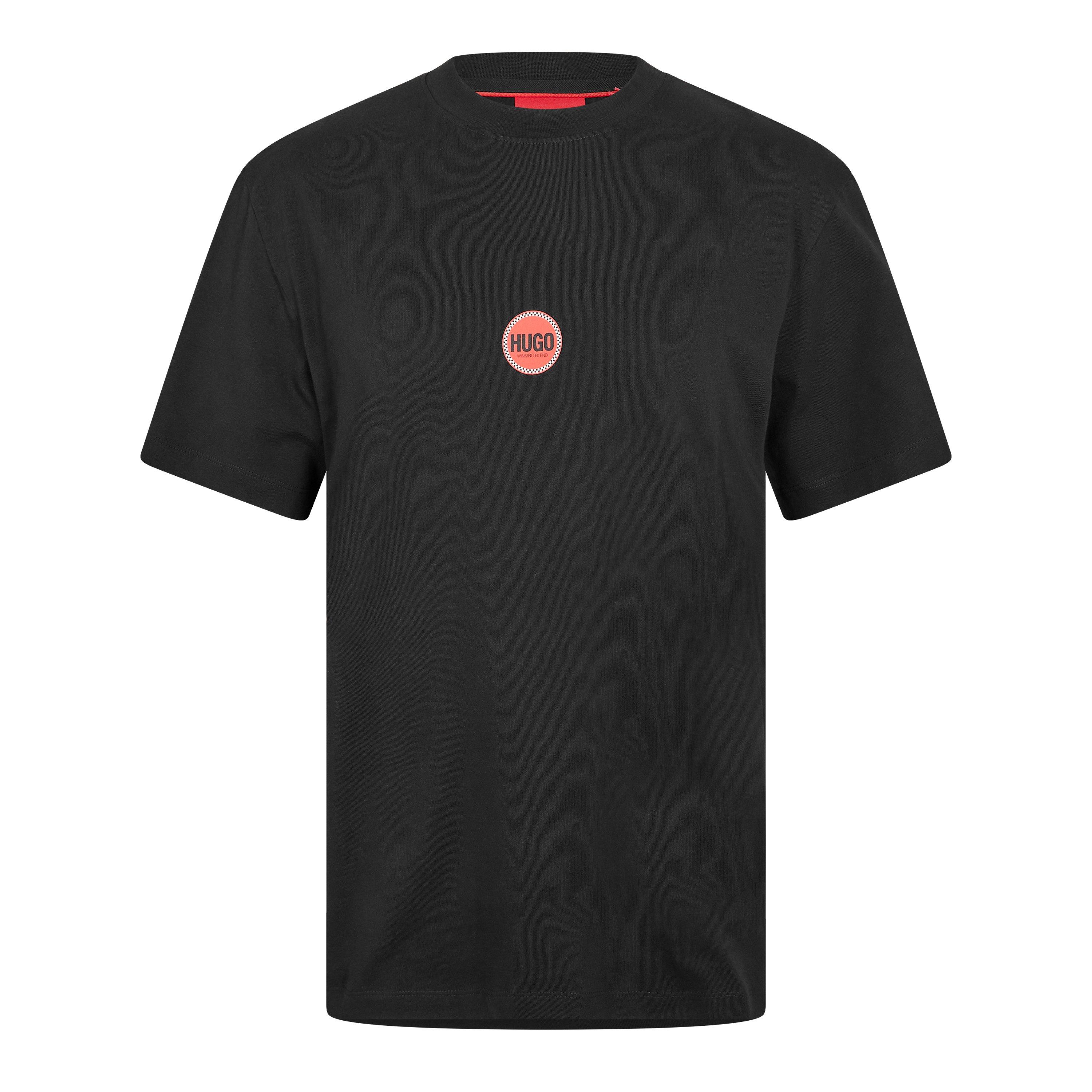 Hugo Men's Derdcho Short Sleeve T-Shirt - Black - XS