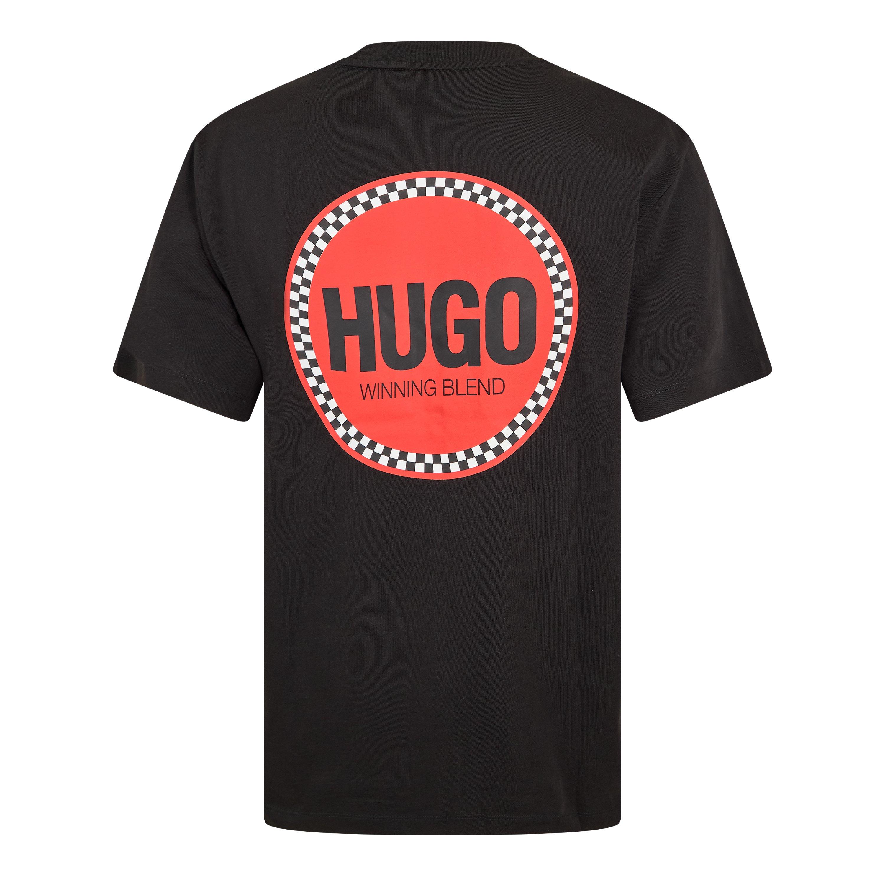 Black - Hugo - Derdcho 10266060 01 T-Shirt Mens - 2