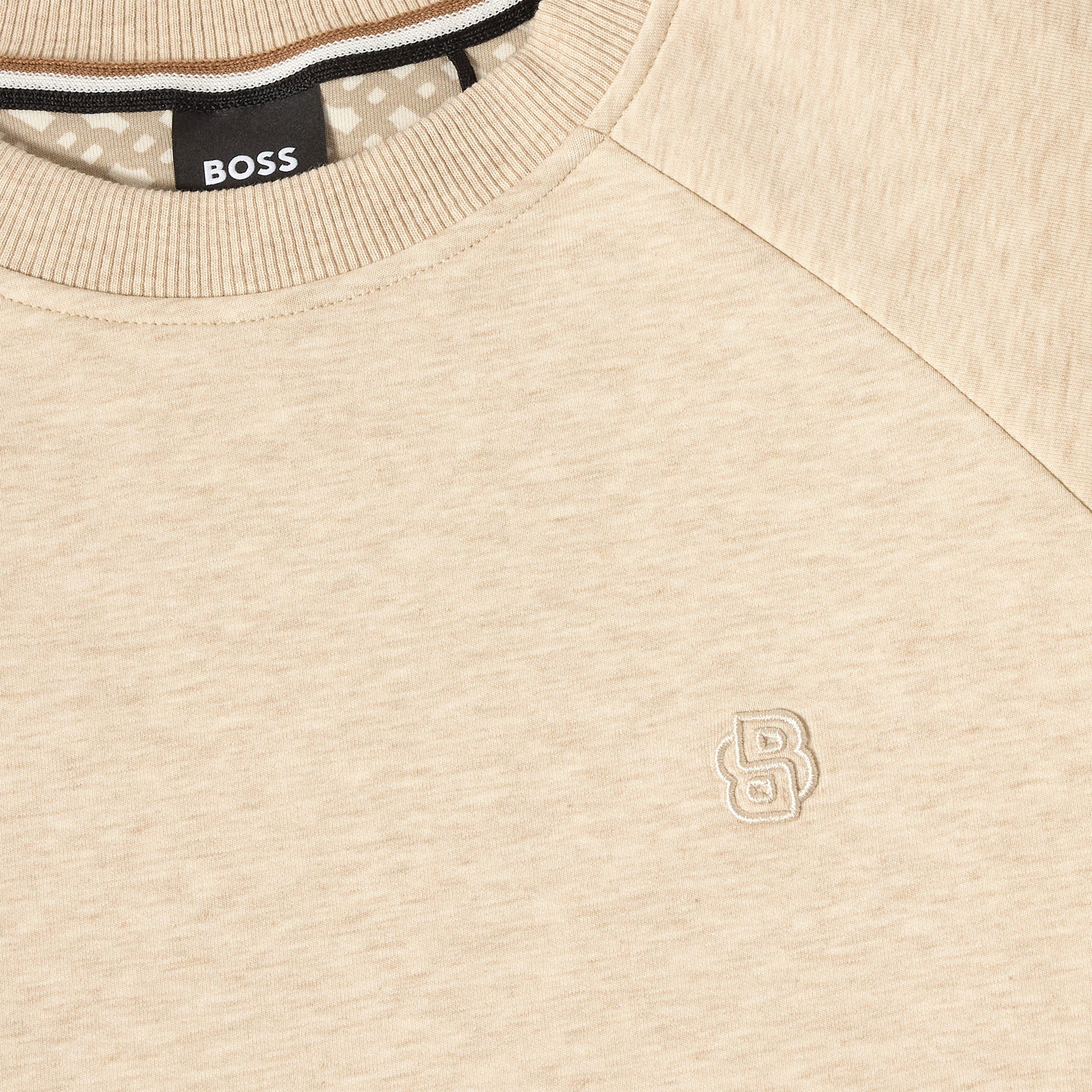 Open White - Boss - Women's Evreni Short Sleeve Crew Sweatshirt - 3