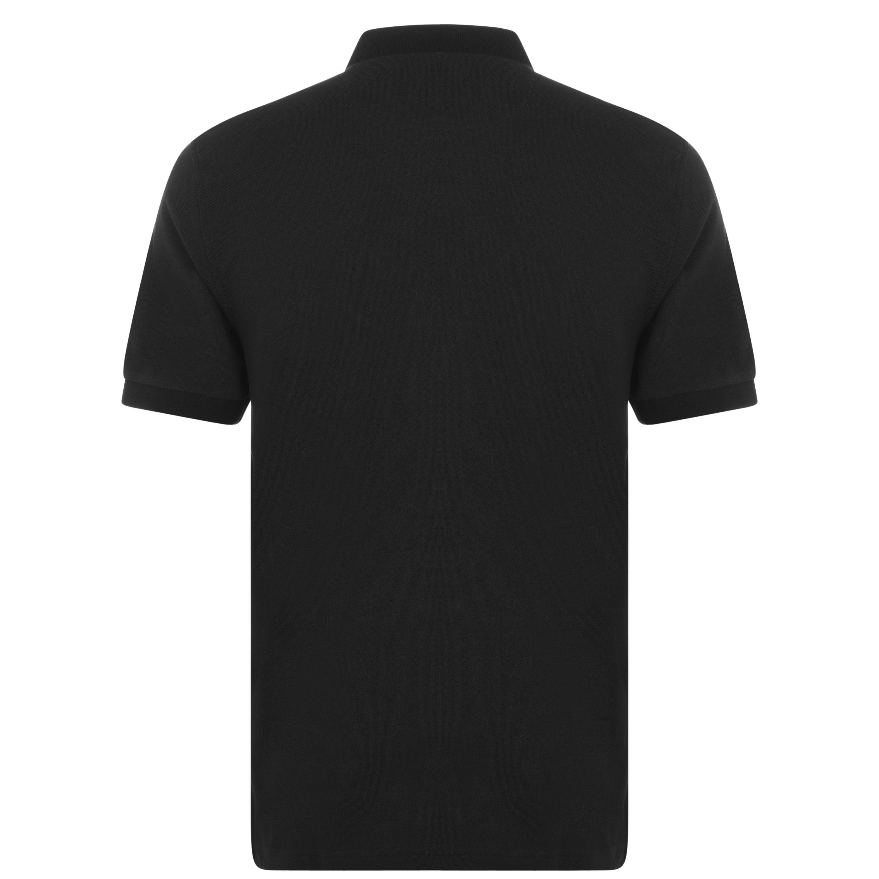 Schwarz 010 - Farah - Short Sleeve Polo Shirt - 6