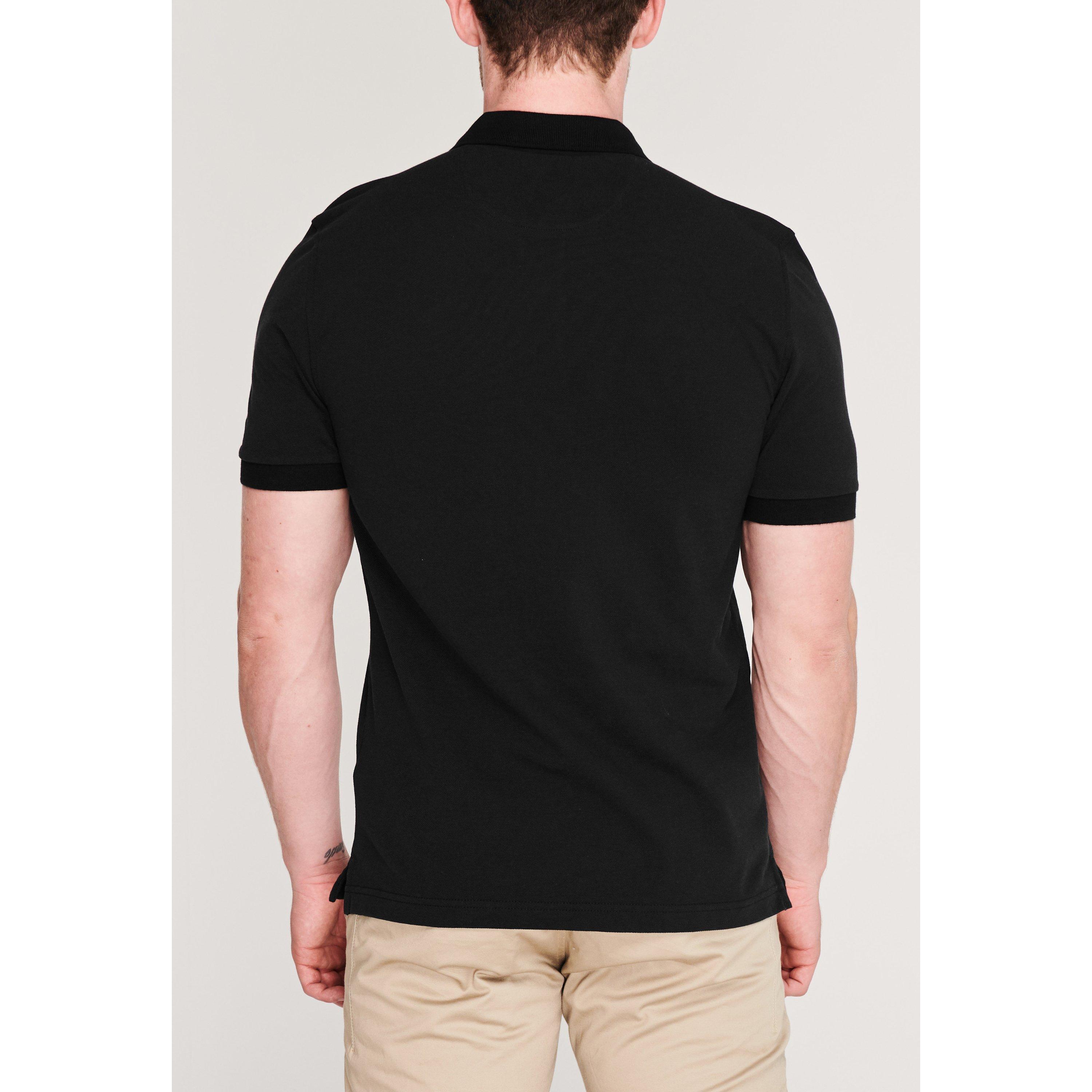 Schwarz 010 - Farah - Short Sleeve Polo Shirt - 4