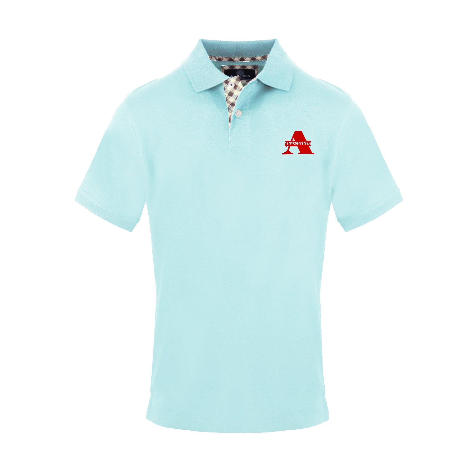 Skyblue - Aquascutum - Men's Polo Short Sleeve Polo Shirt - 1
