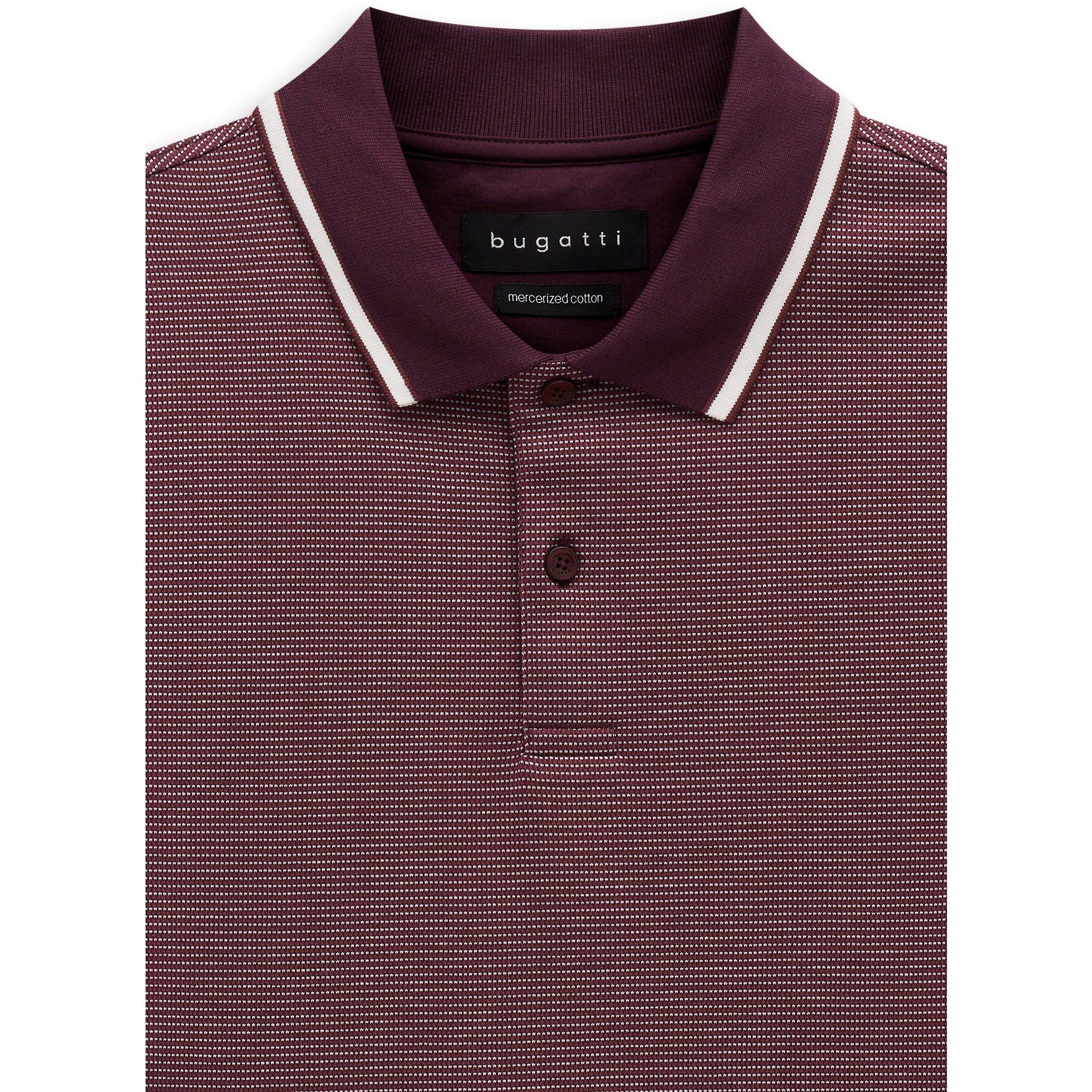 Blackberry - Bugatti - Men's Short Sleeve Polo Shirt - 2