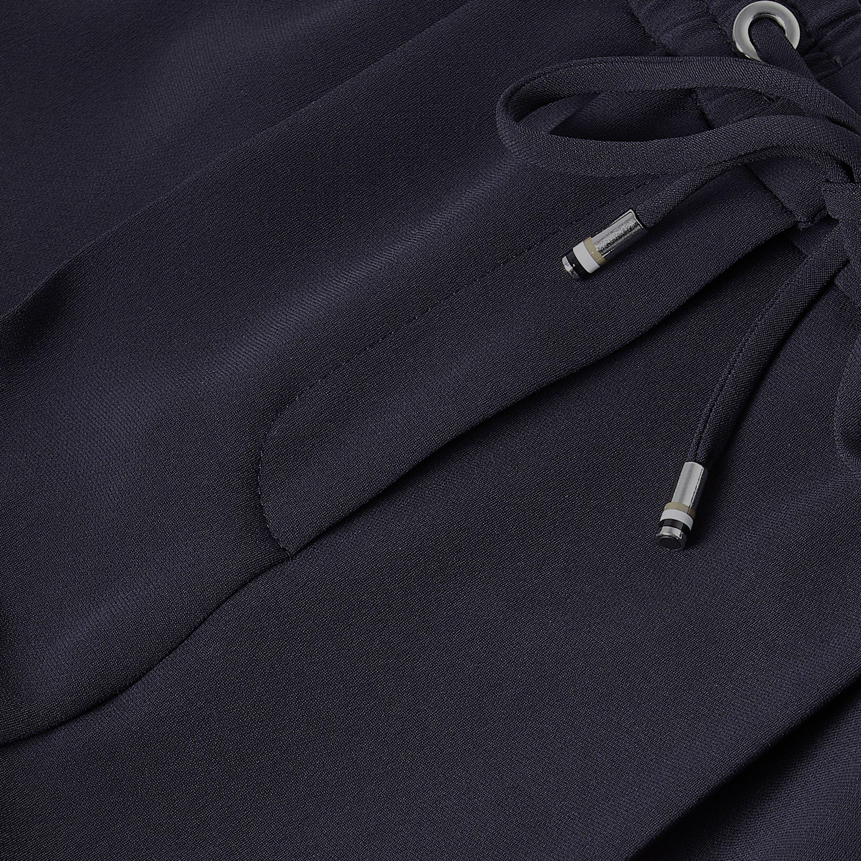 Dark Blue - Boss - Women's Tariyanah Straight Leg Trousers - 3