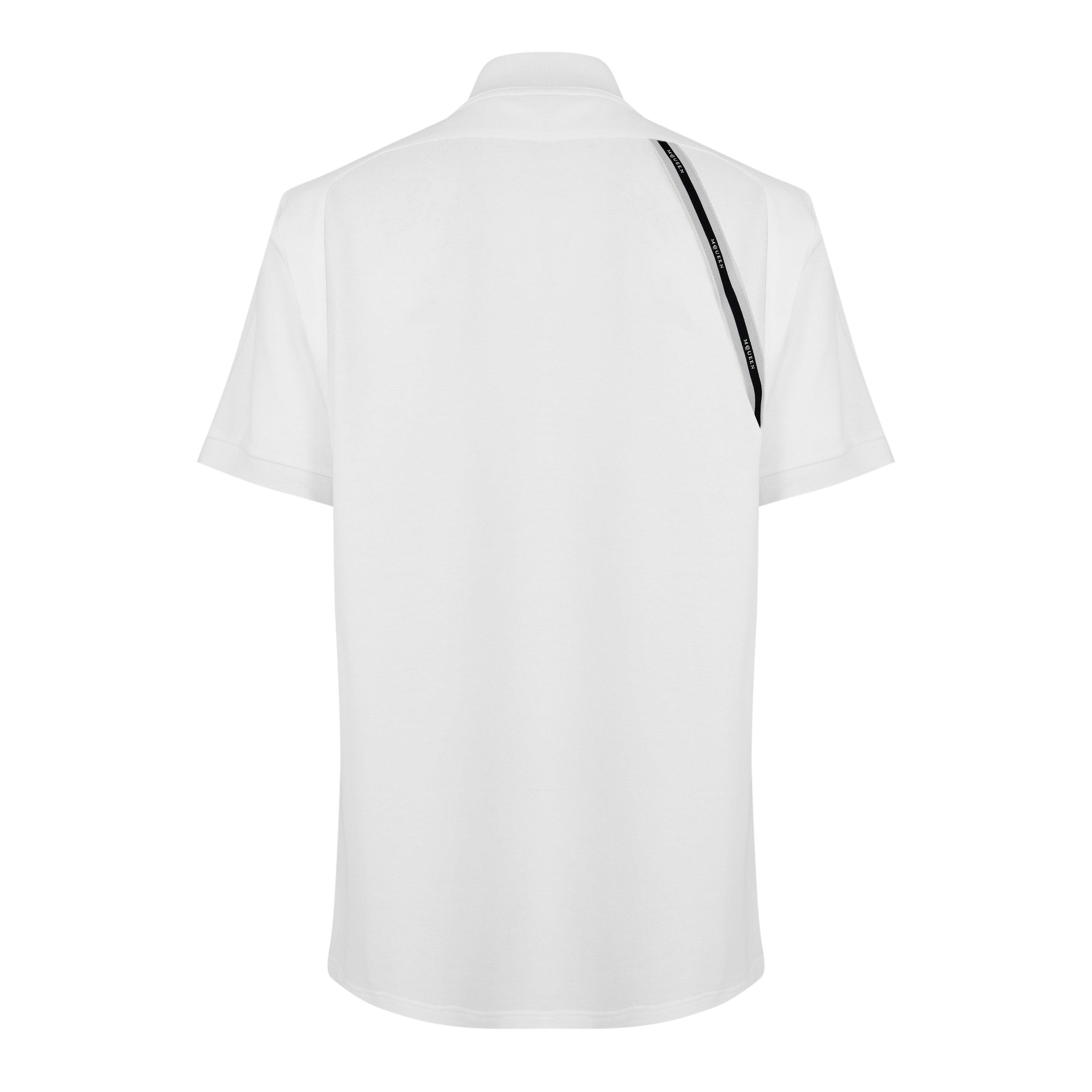 White - Alexander McQueen - Alex Harness Polo Sn64 - 2