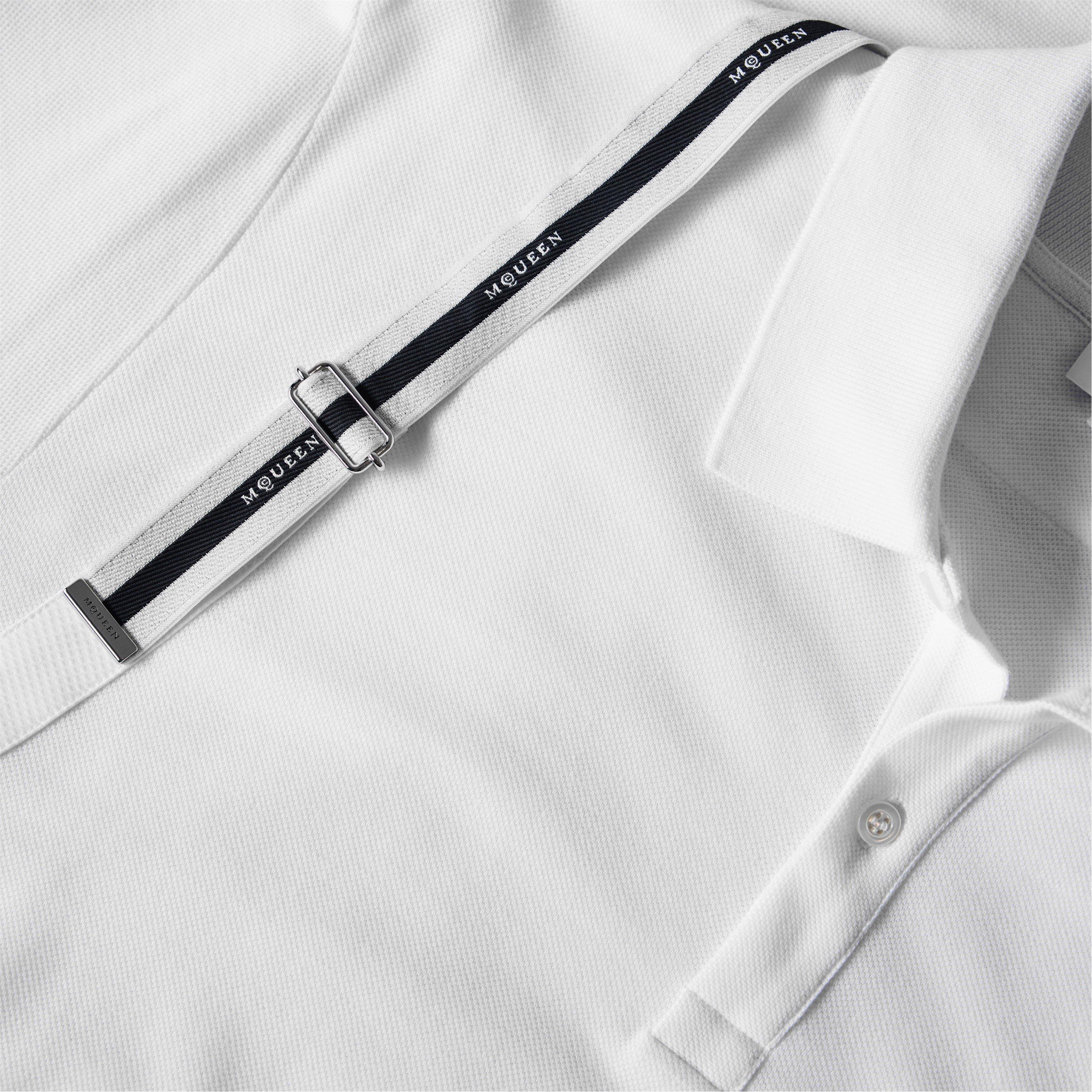 White - Alexander McQueen - Alex Harness Polo Sn64 - 3