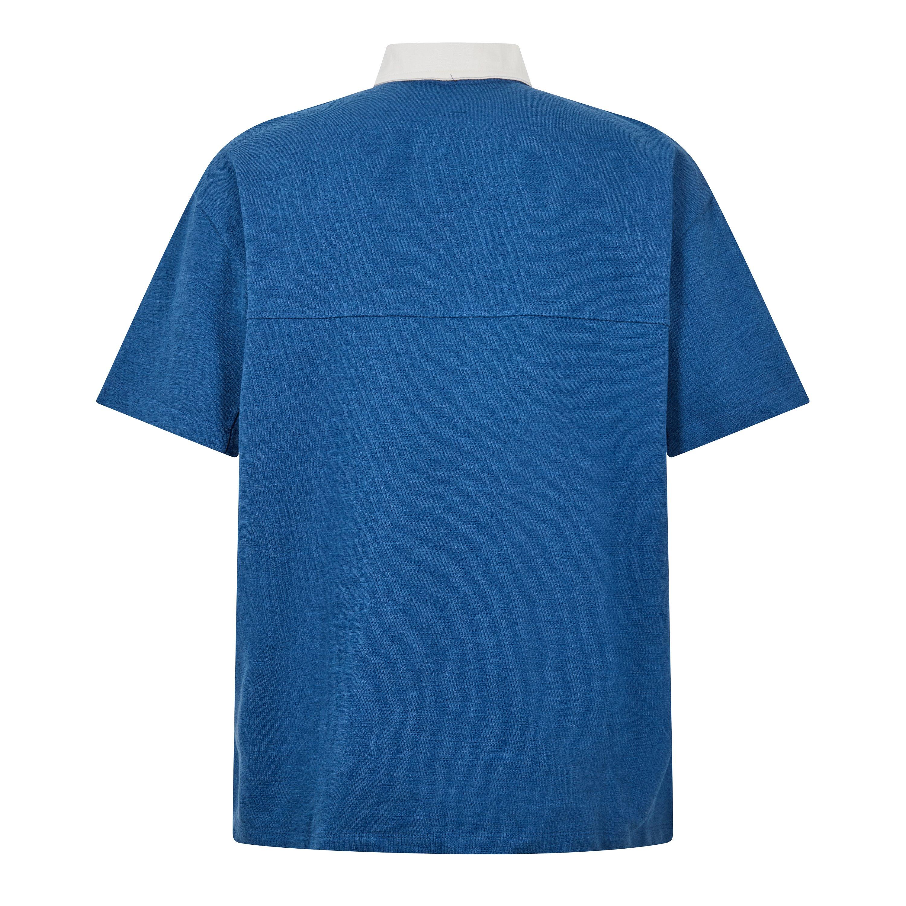 Dark Denim - Timberland - Timberland Textured Polo Dark Denim - 2