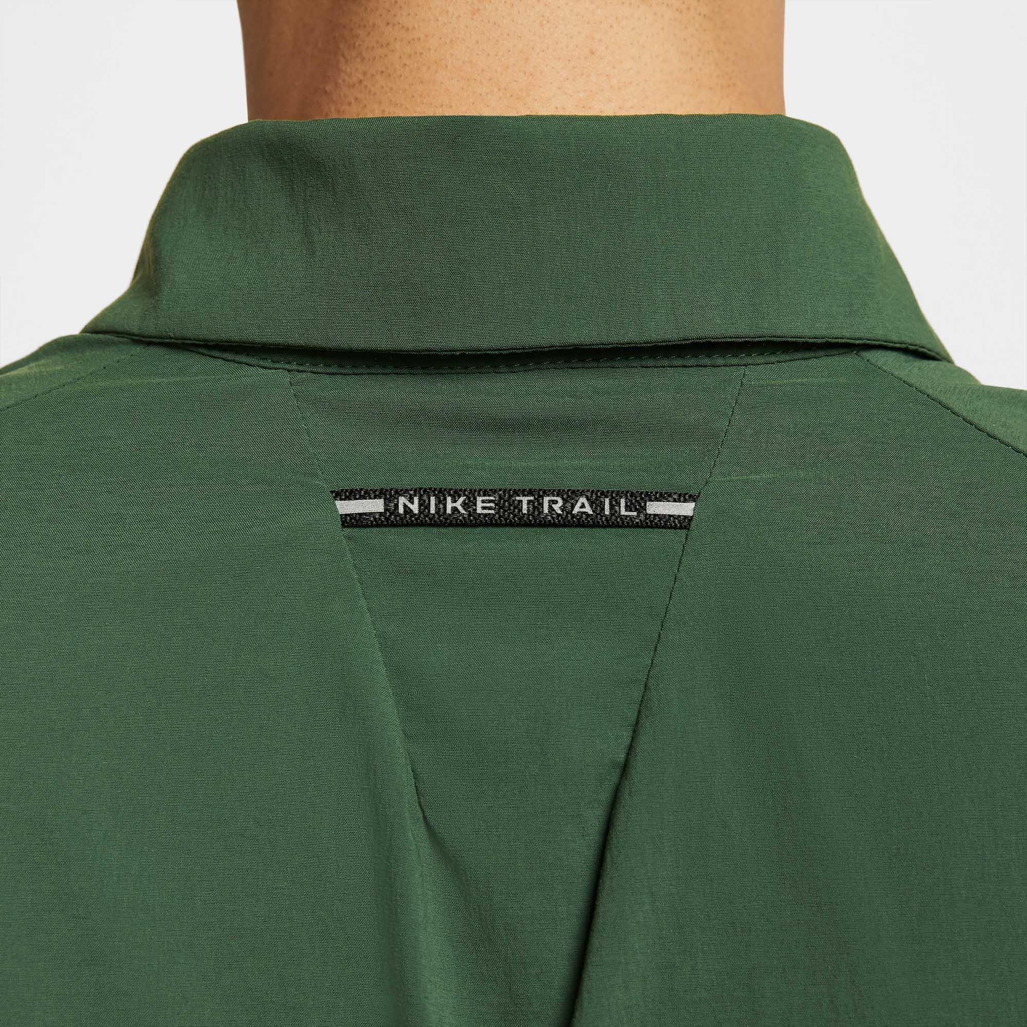 Green - Nike - Trail Mens UV Running Shirt - 6