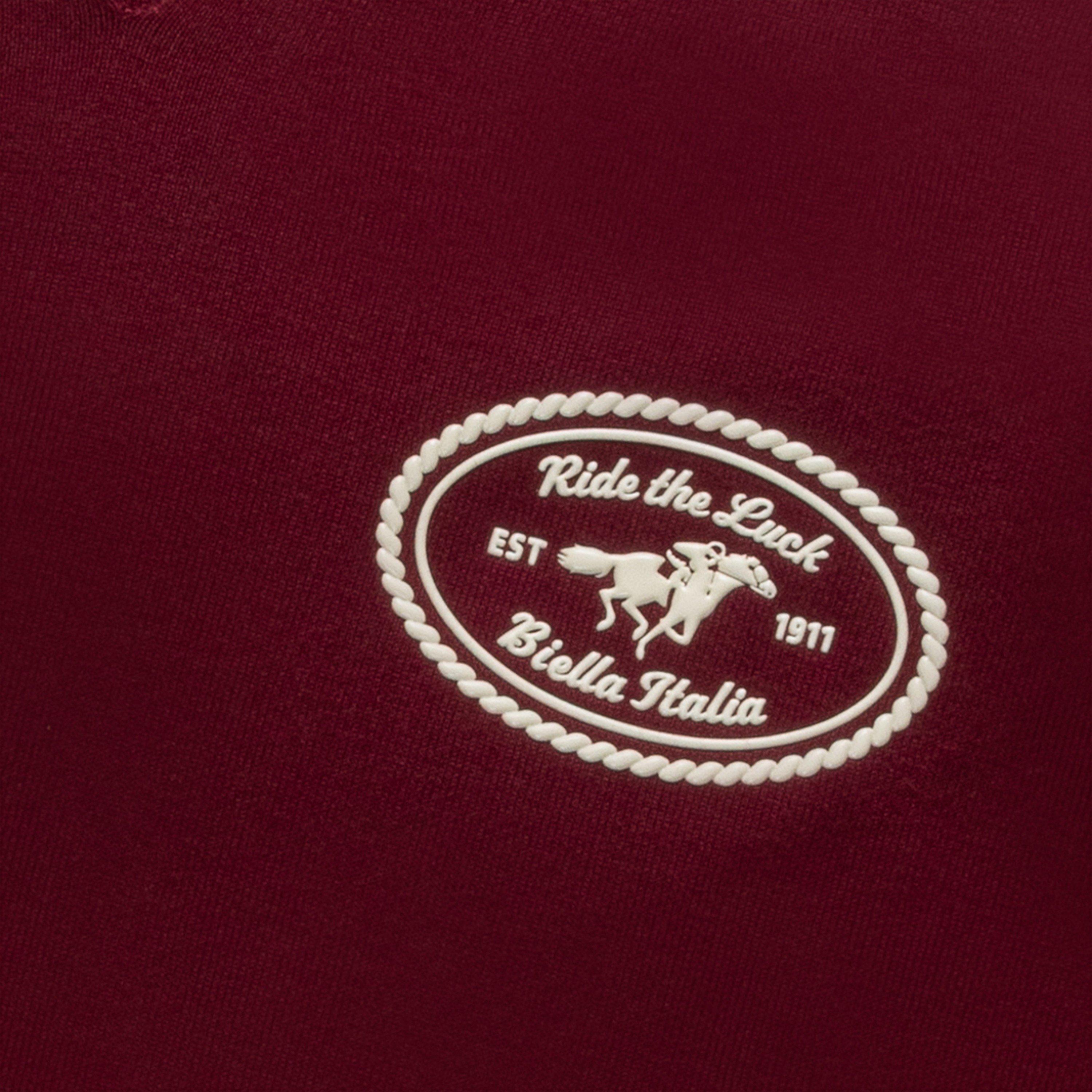 MAROON - Fila - Fila LNY Polo Tee Sn62 - 3