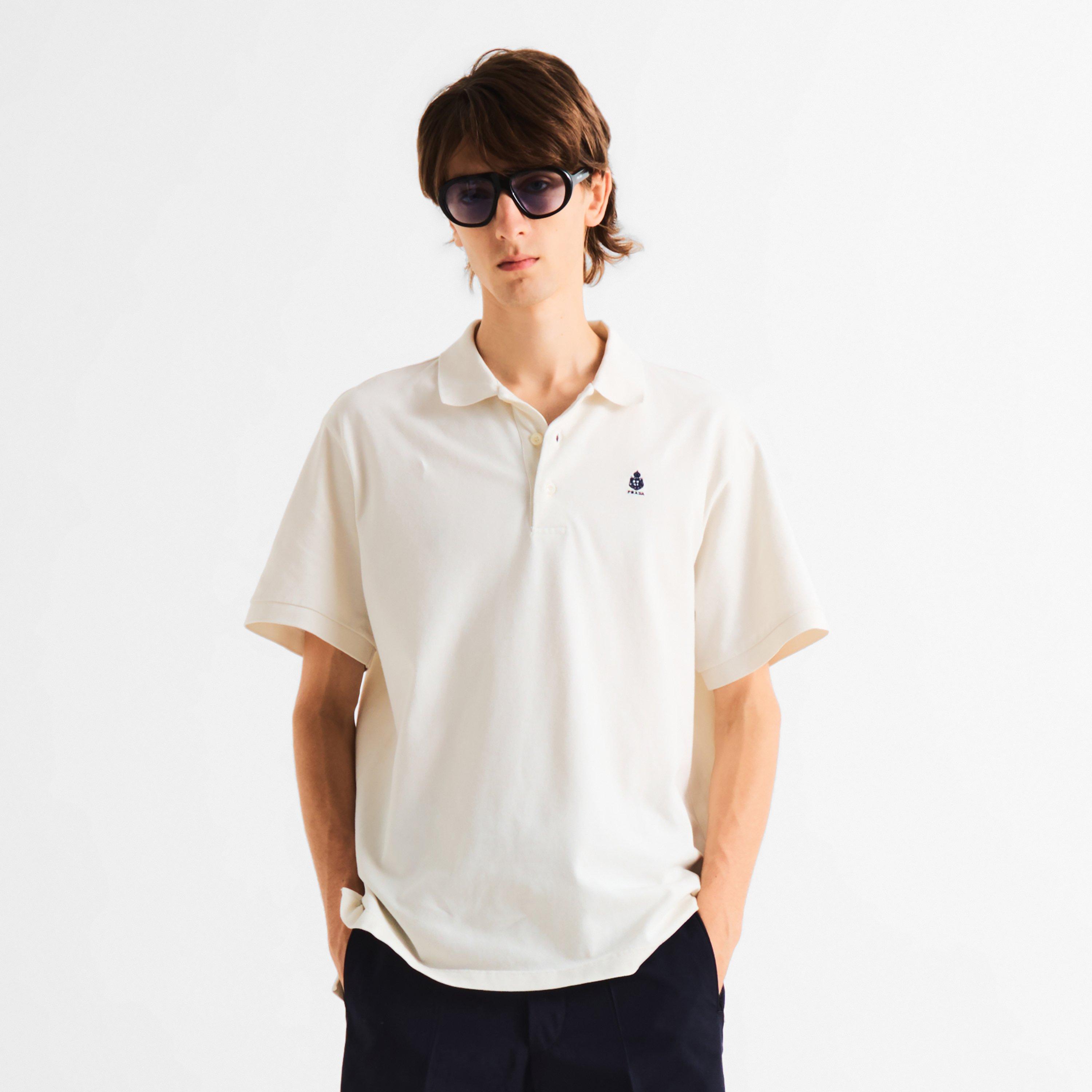 White - Prada - Prada Crest Polo Sn63 - 3