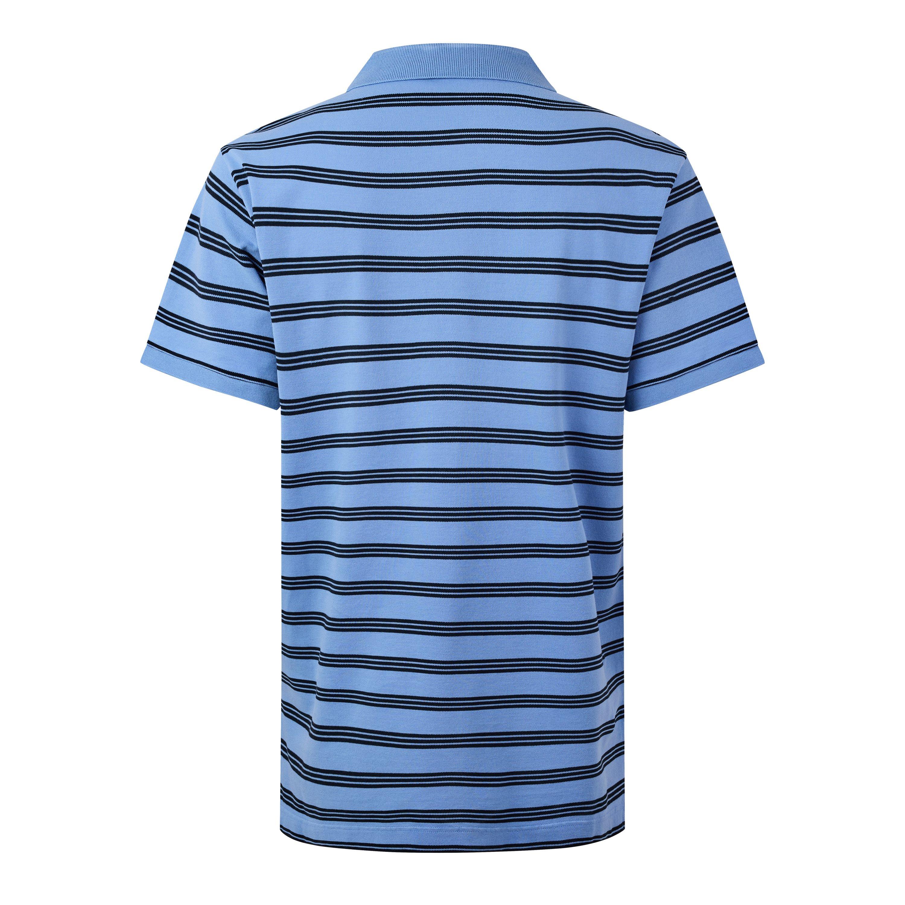 Blue - Prada - Prada Stripe Polo Sn63 - 2