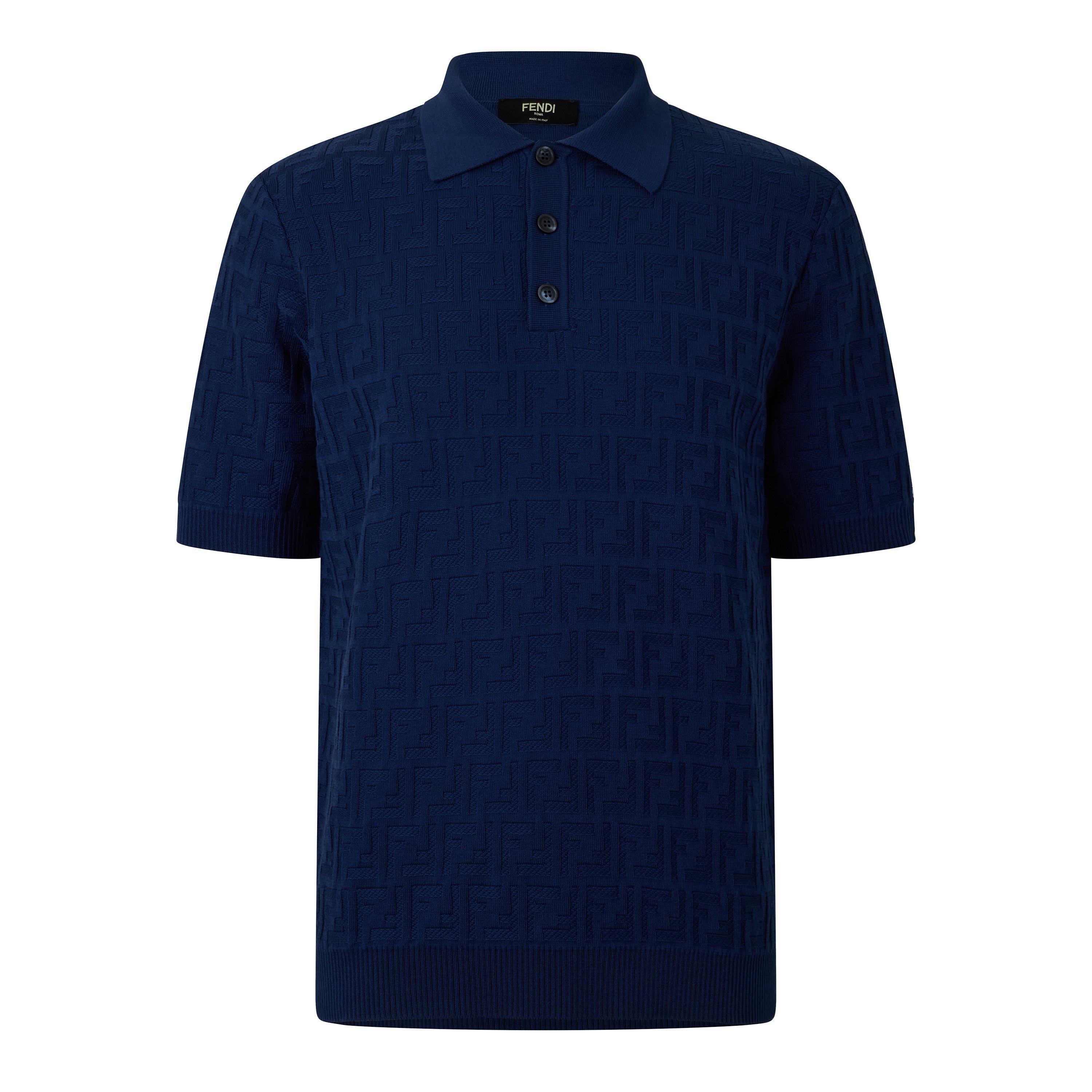 Blue - Fendi - Fendi AO Polo Sn63 - 1