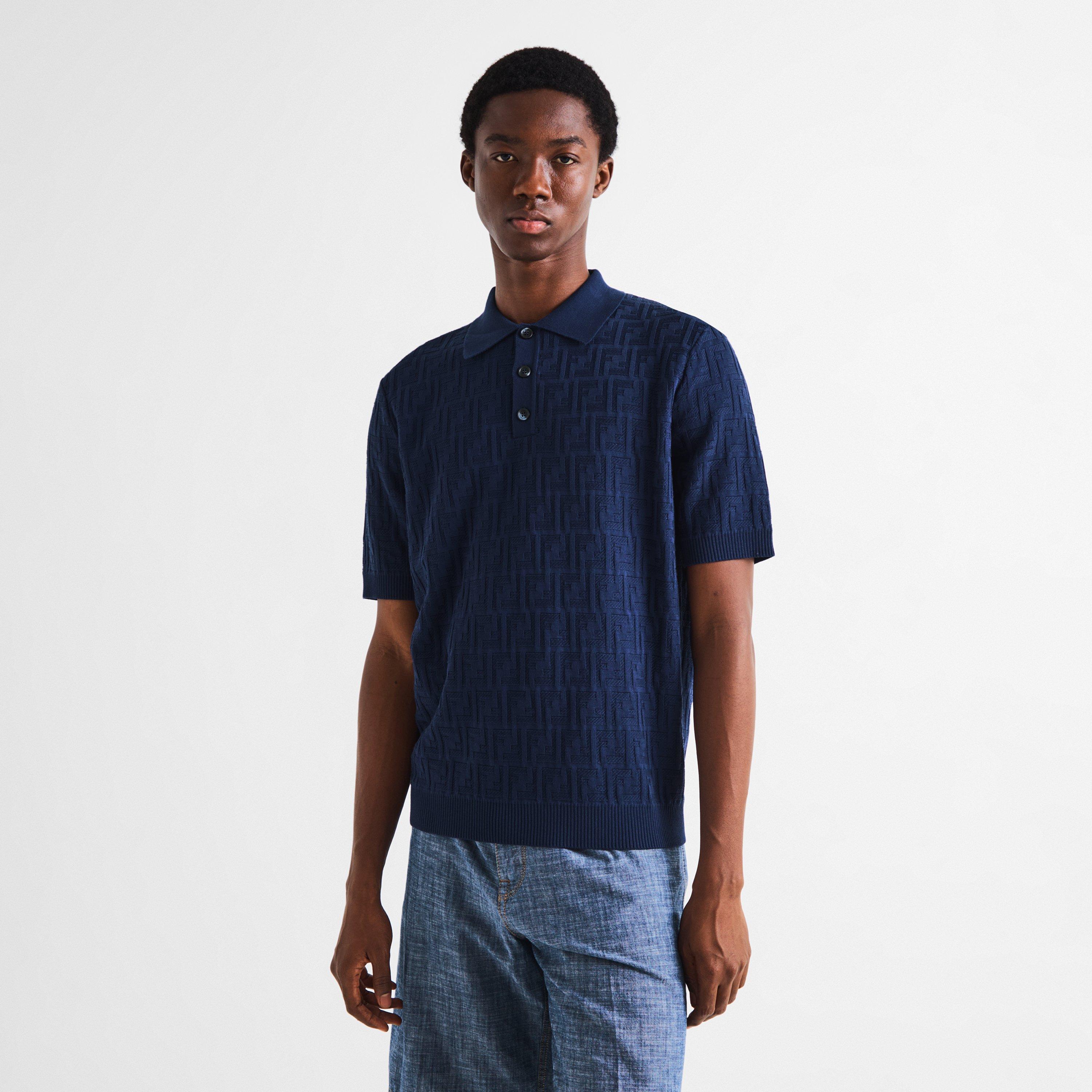 Blue - Fendi - Fendi AO Polo Sn63 - 3