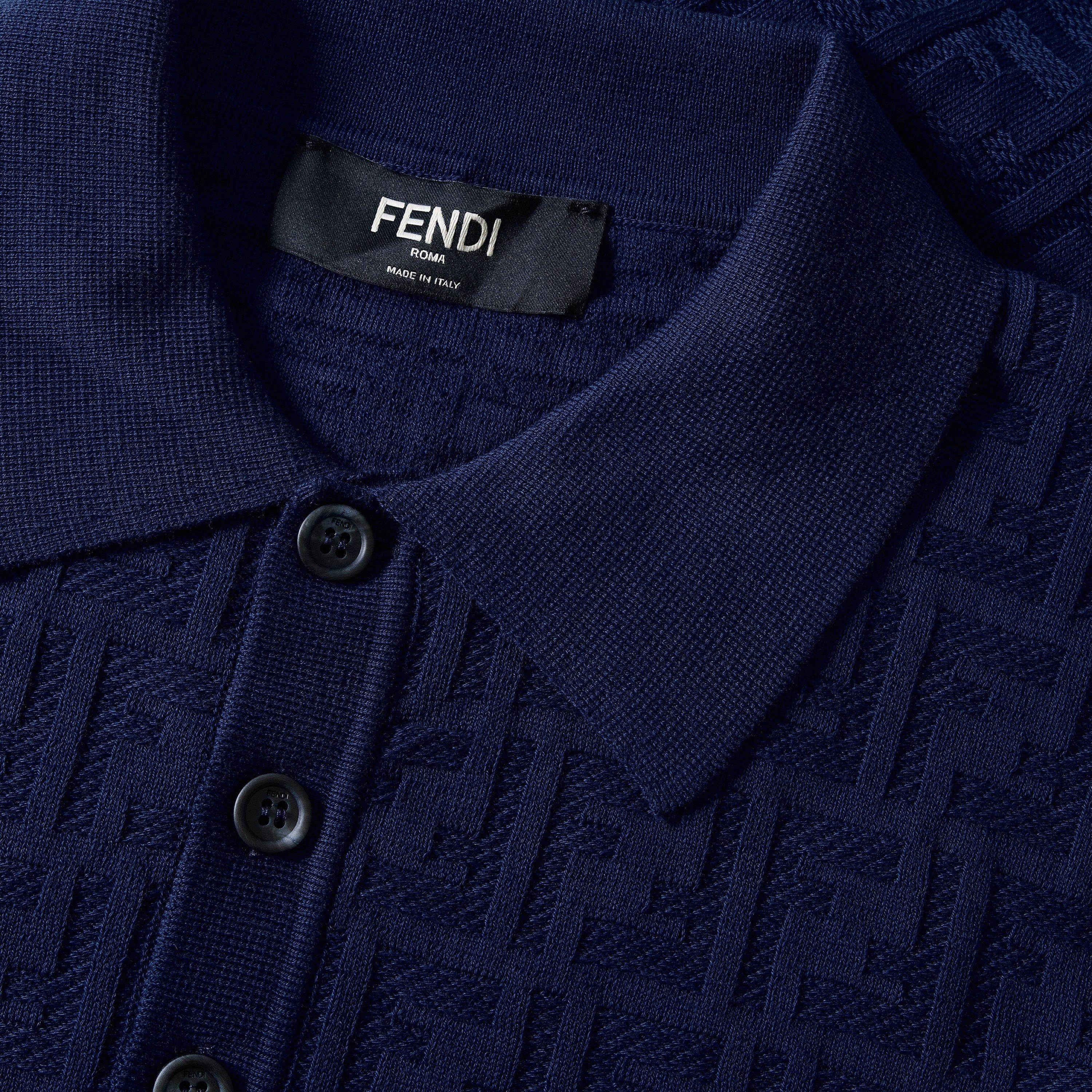 Blue - Fendi - Fendi AO Polo Sn63 - 3