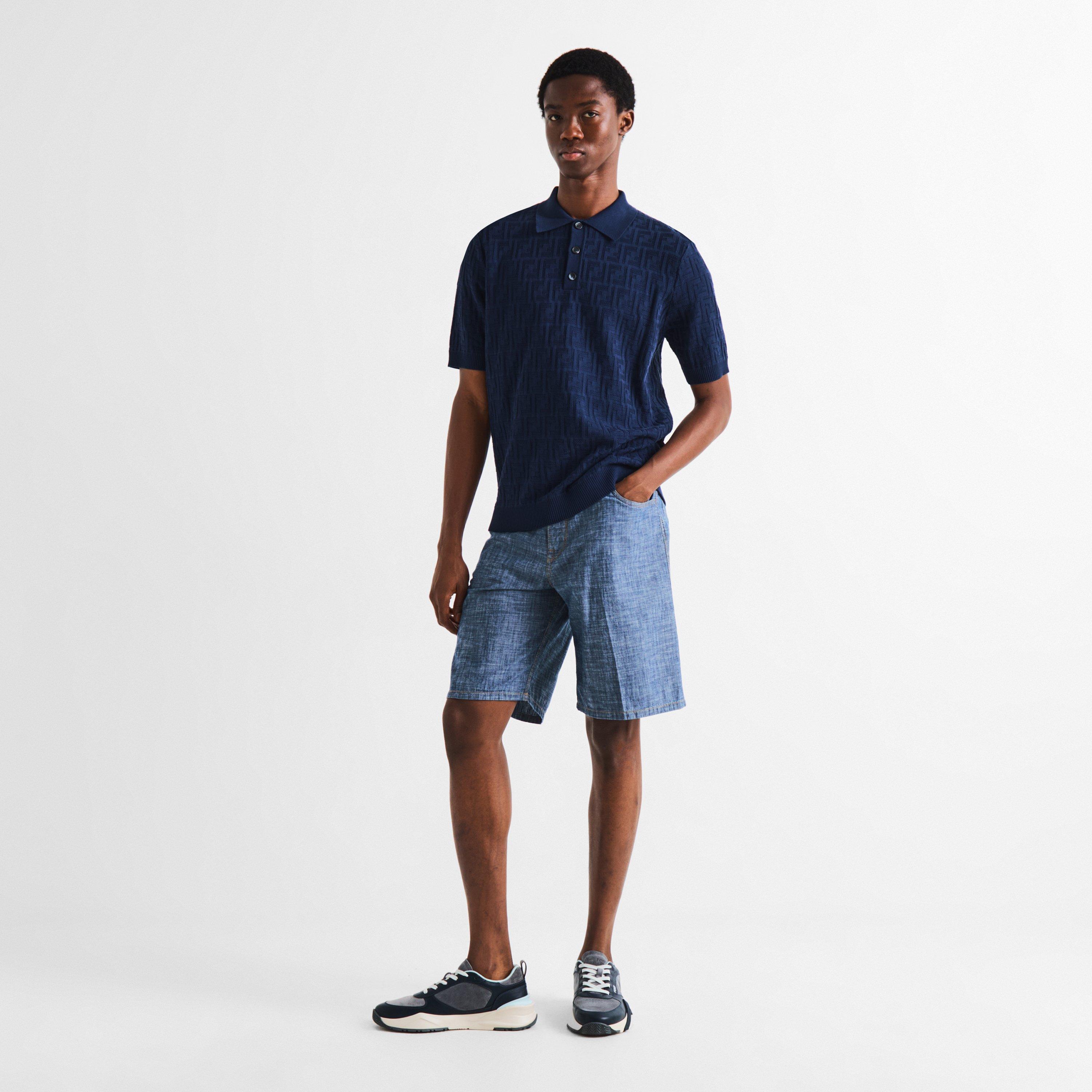 Blue - Fendi - Fendi AO Polo Sn63 - 6