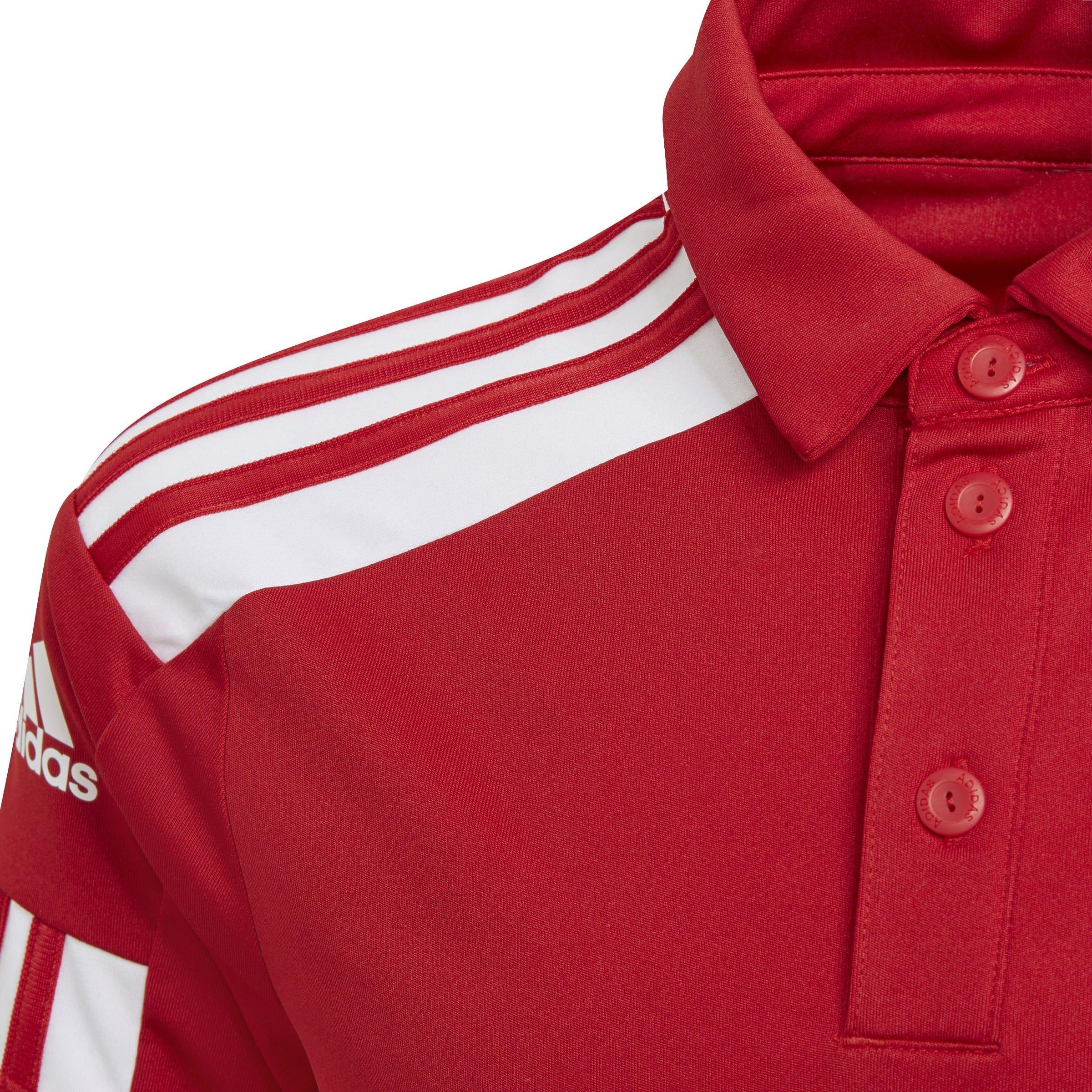 Pwr Rosso/Bianco - adidas - Squadra 21 Polo Shirt Juniors - 3