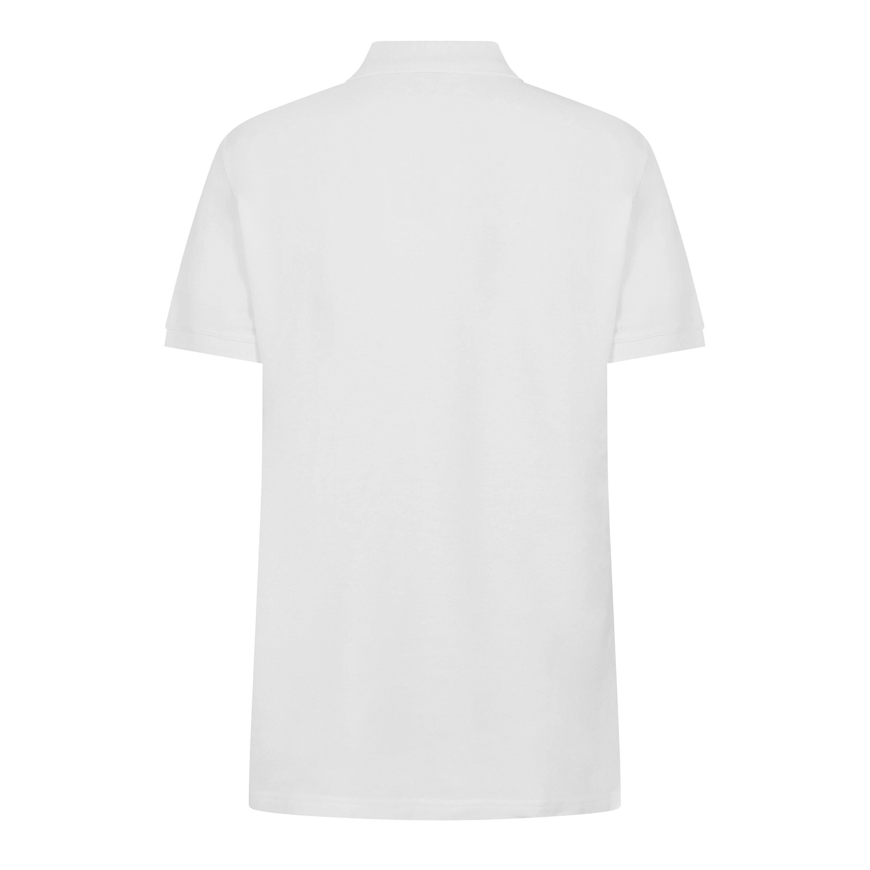 White - Maison Kitsune - Men's Fox Short Sleeve Polo Shirt - 2