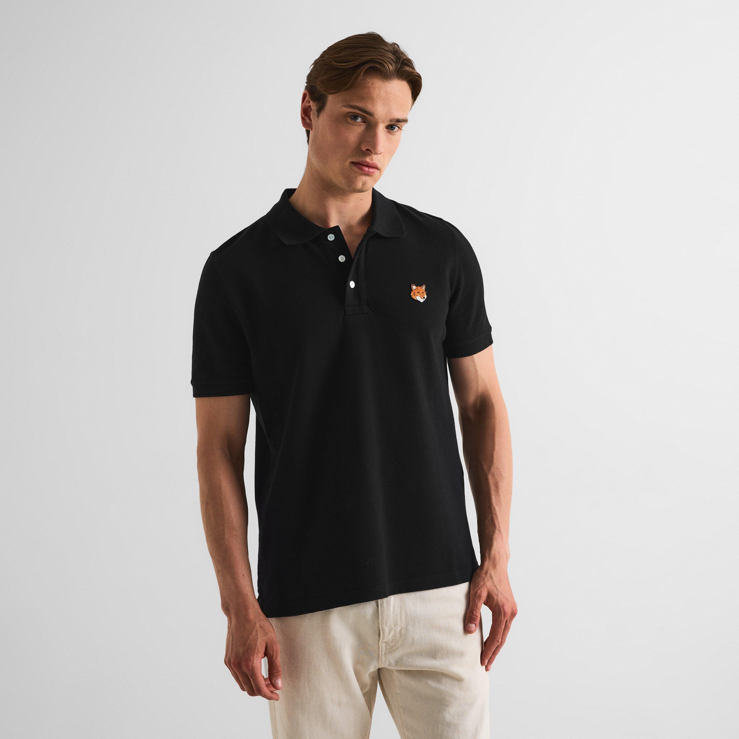 Maison Kitsune | Men's Fox Short Sleeve Polo Shirt | Cruise Fashion