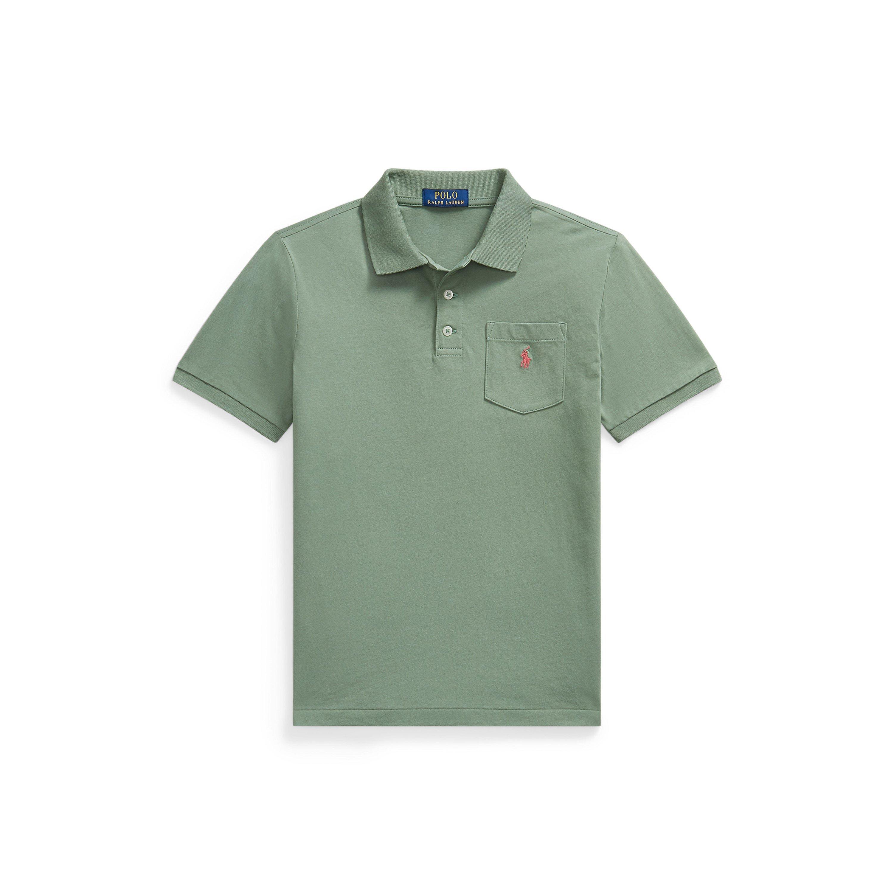 Kids' Pocket Short Sleeve Polo Shirt