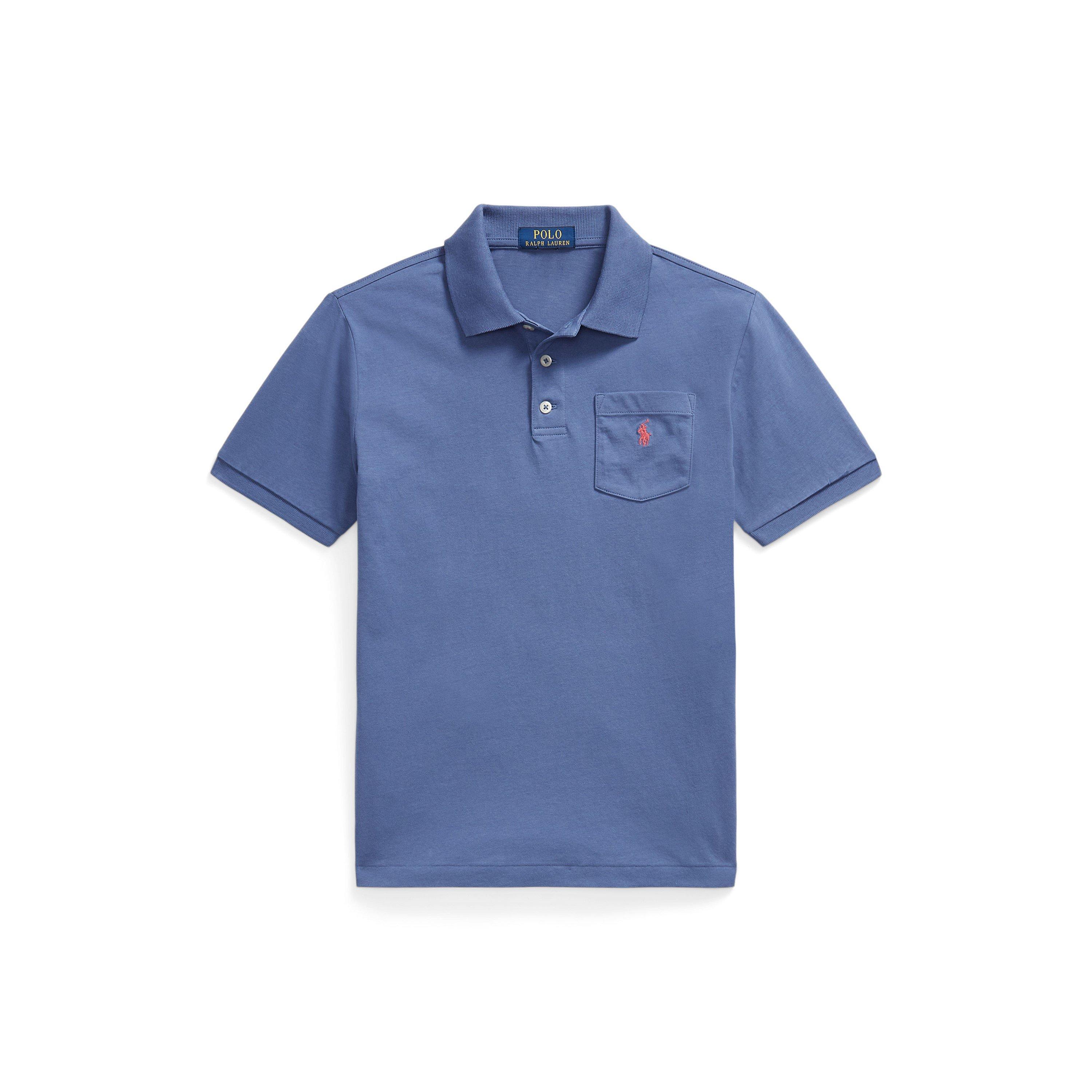 Blue Heaven - Polo Ralph Lauren - Kids' Pocket Short Sleeve Polo Shirt - 1