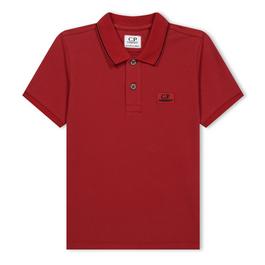 CP Company BoyS Logo Polo Shirt