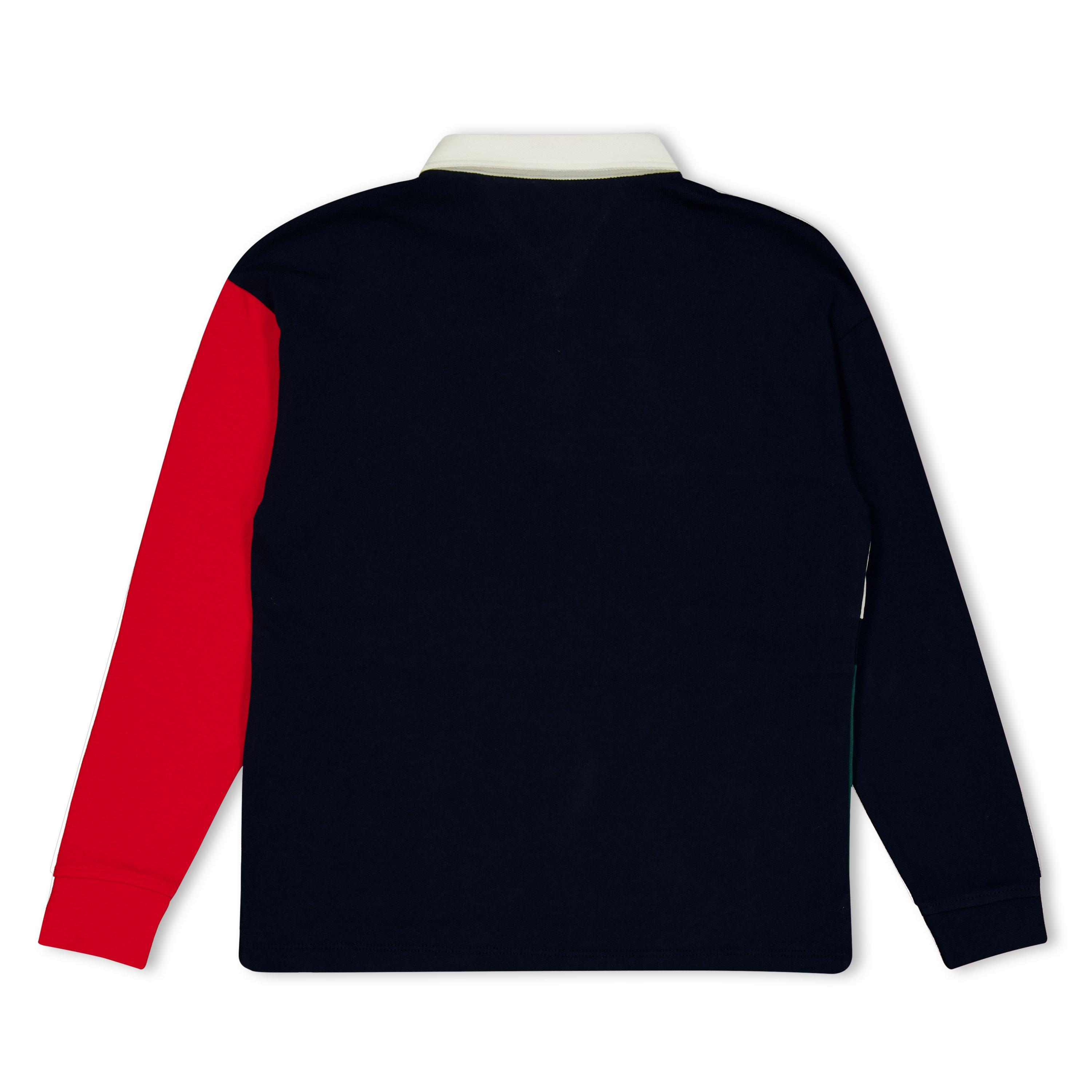 Dark Blue C1G - Tommy Hilfiger - Tommy LS Rugby Polo Jn64 - 2
