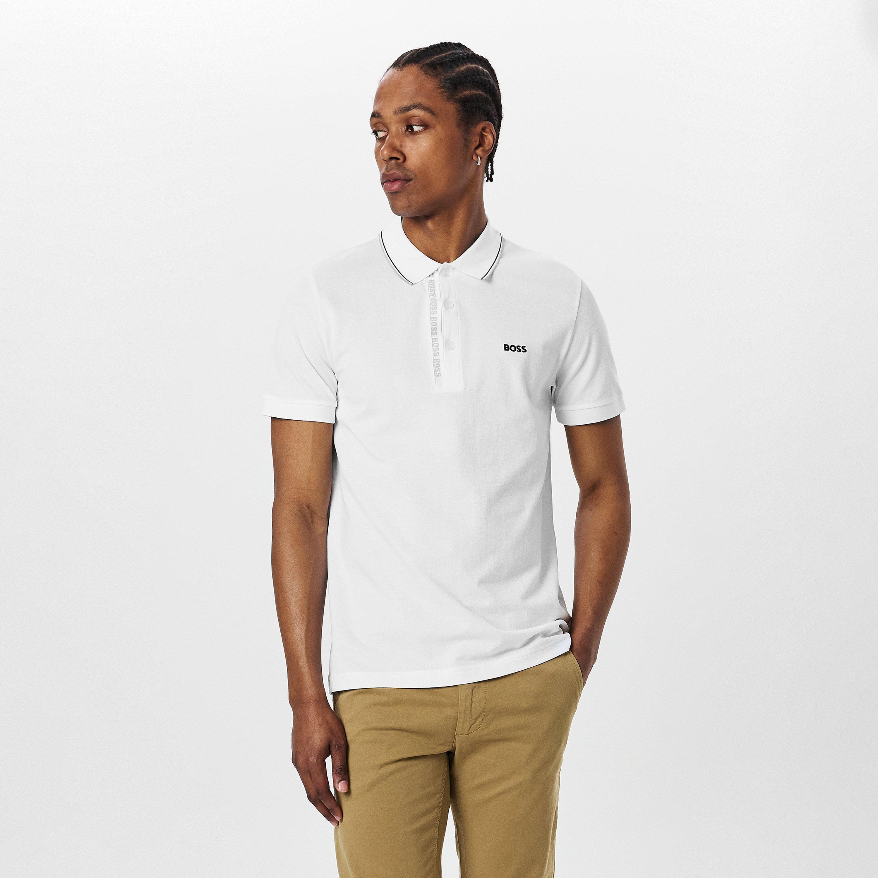 Natural 105 - Boss - Men's HBG Paule 4 Polo Shirt, Premium Craftsmanship - 3