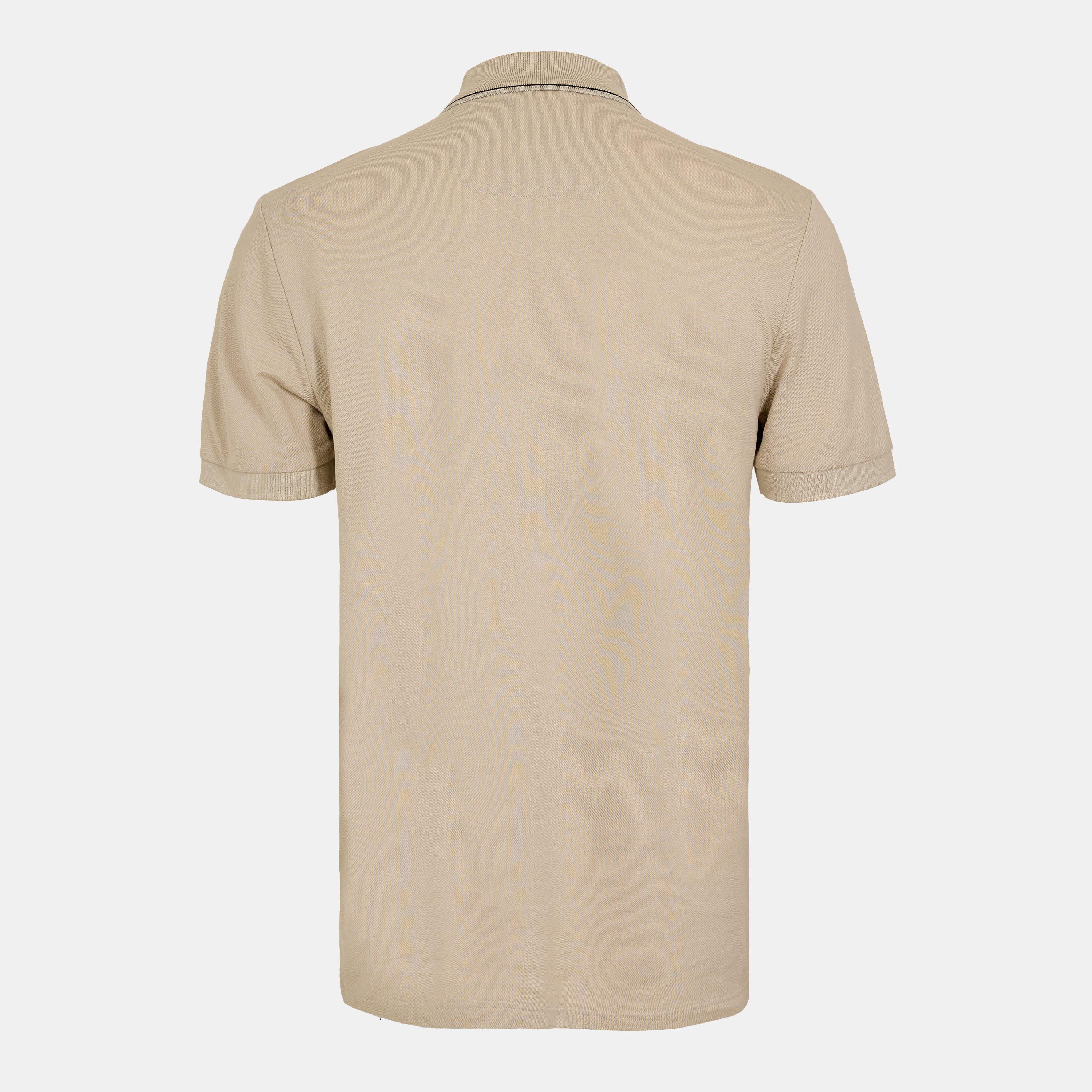 Light Beige - Boss - Mens BOSS GREEN Performance Premium Polo Shirt - 2