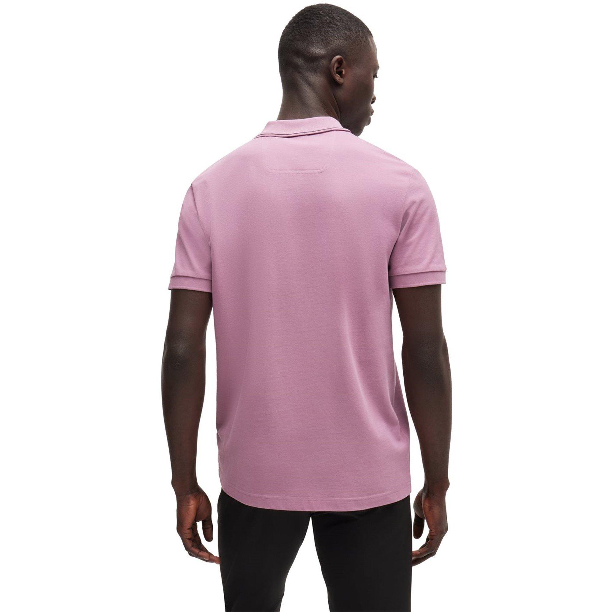 Light Purple - Boss - Mens BOSS GREEN Performance Premium Polo Shirt - 2