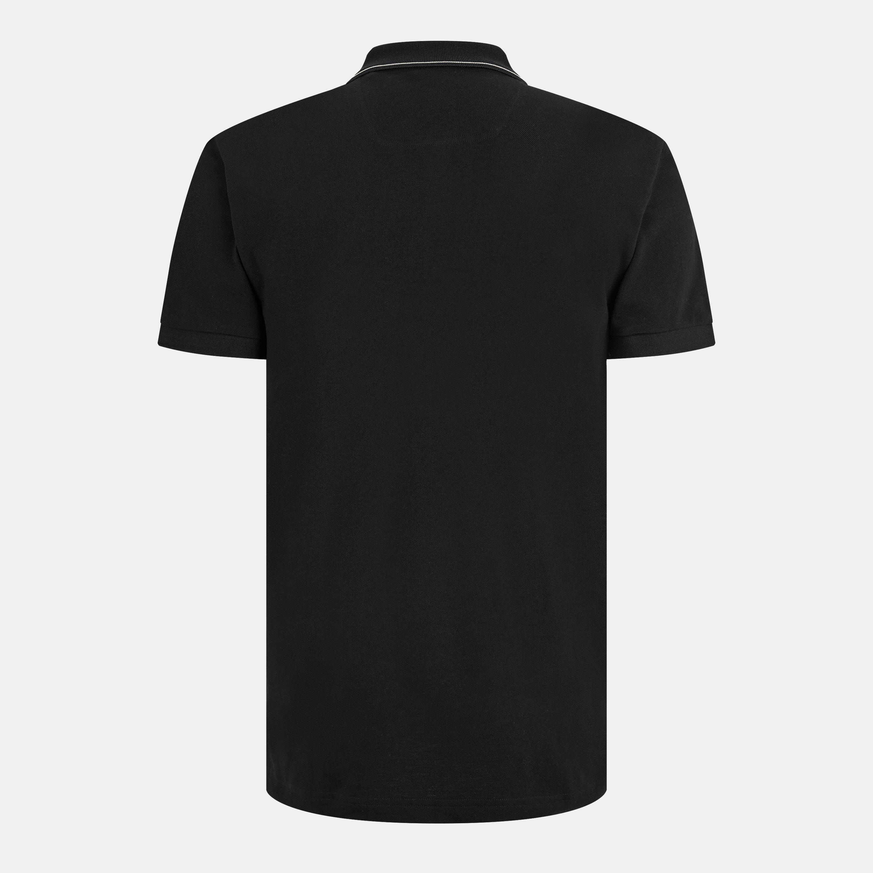 Black 007 - Boss - Men's HBG Paule 4 Polo Shirt, Premium Craftsmanship - 2