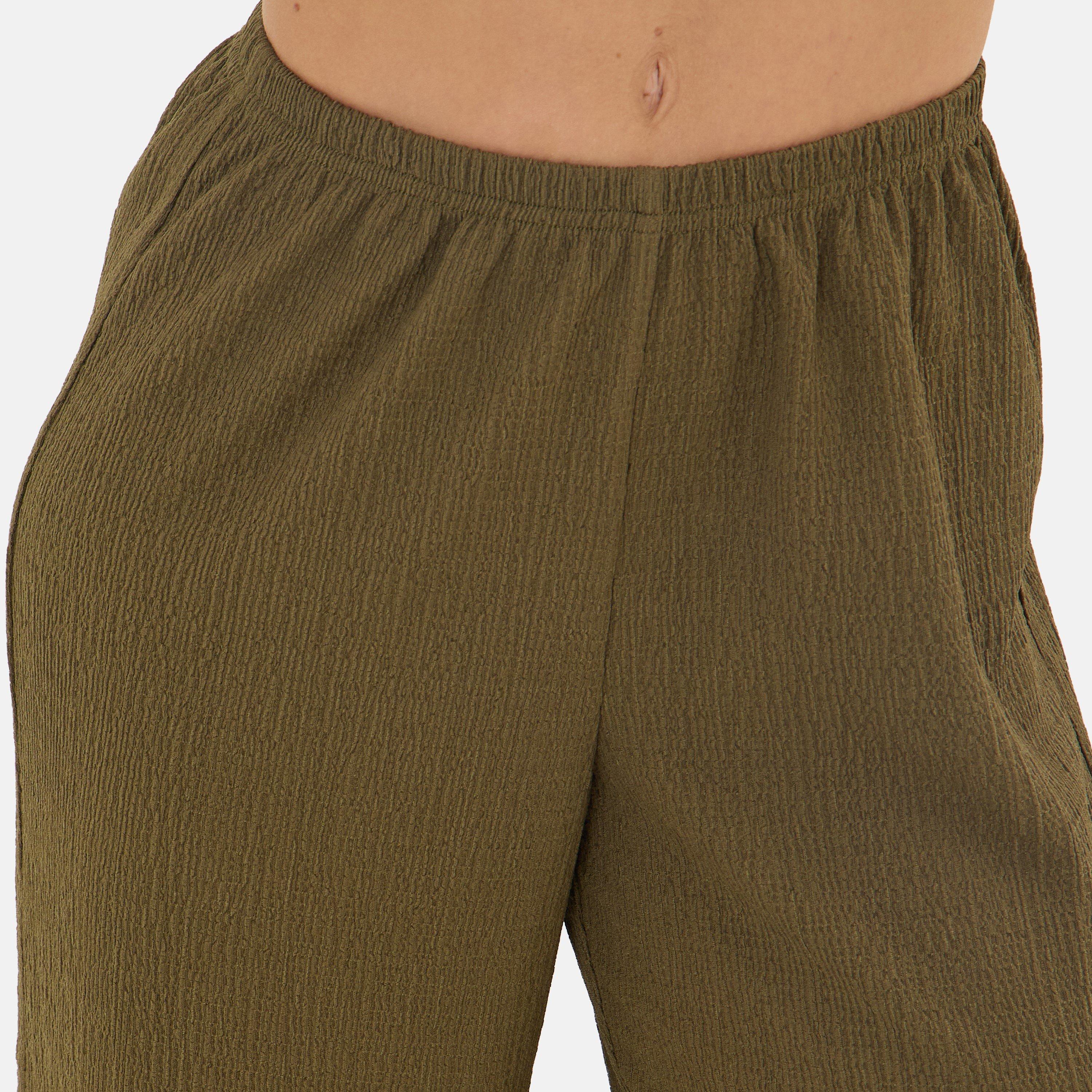 Khaki - I Saw It First - Textured Wide Leg - 5