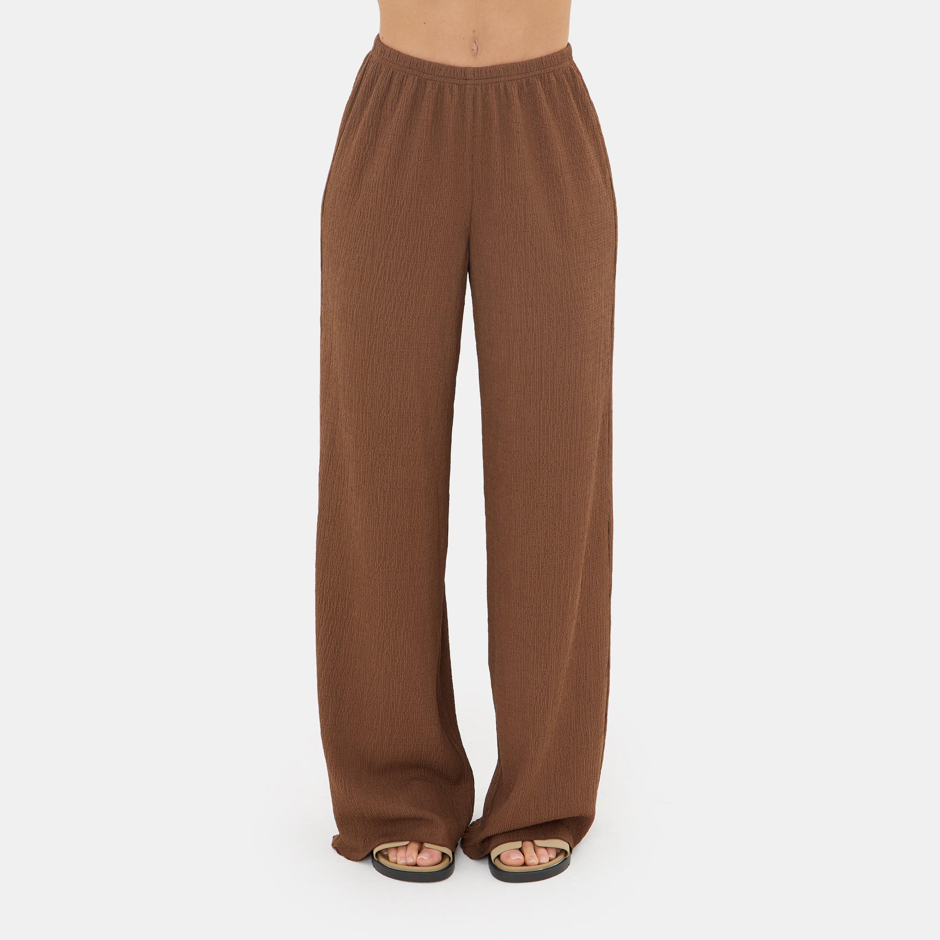 bruin - I Saw It First - Textured Wide Leg Trouser - 2