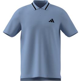 adidas Essentials Mens Cotton 3-Stripes Polo Shirt