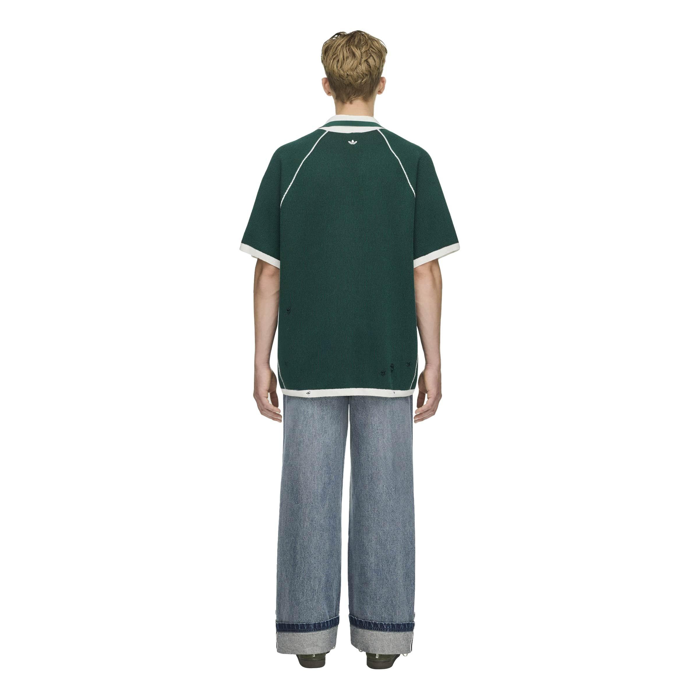 Collegiate Grn - Adidas Originals x SFTM - AdOrSF SFTM Swt Polo Sn63 - 4