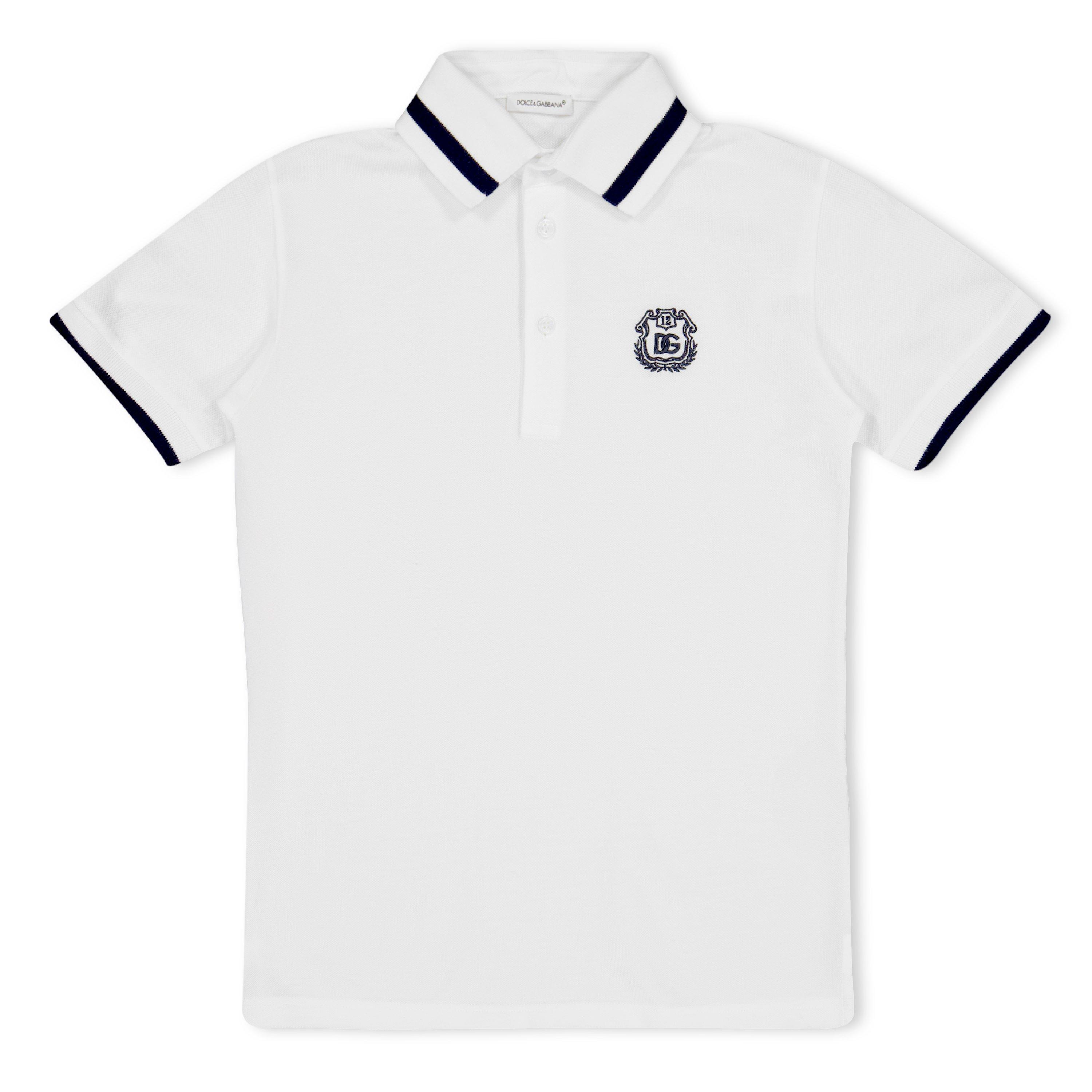 White W0111 - Dolce and Gabbana - DG LG Polo Jn63 - 1
