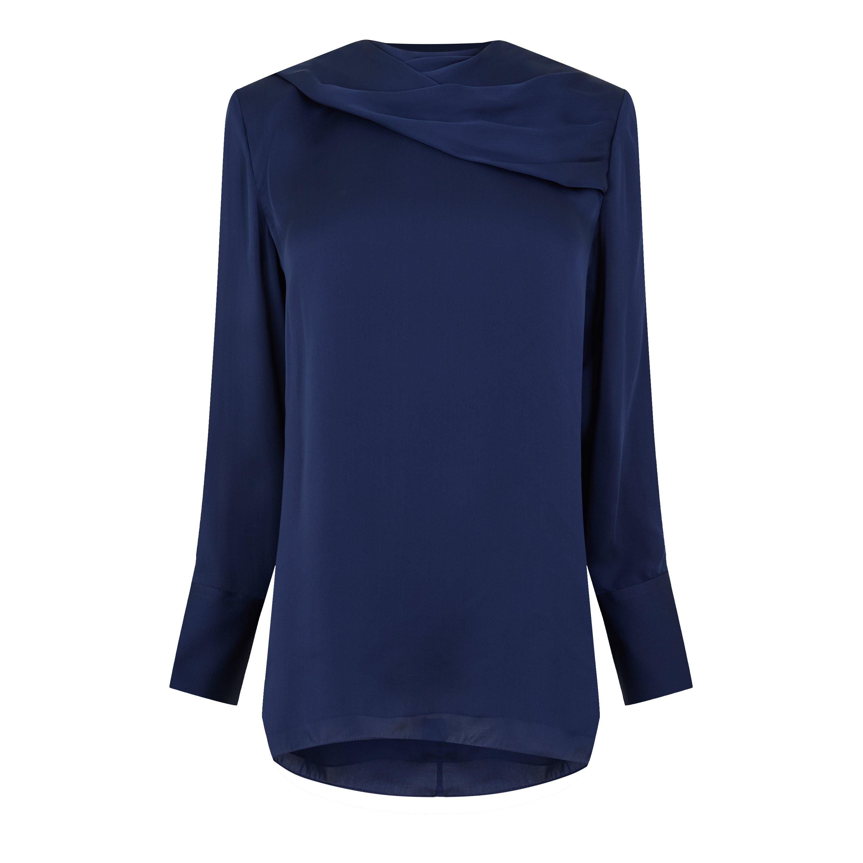 Purple - Tom Ford - TF Silk Blouse Ld64 - 1