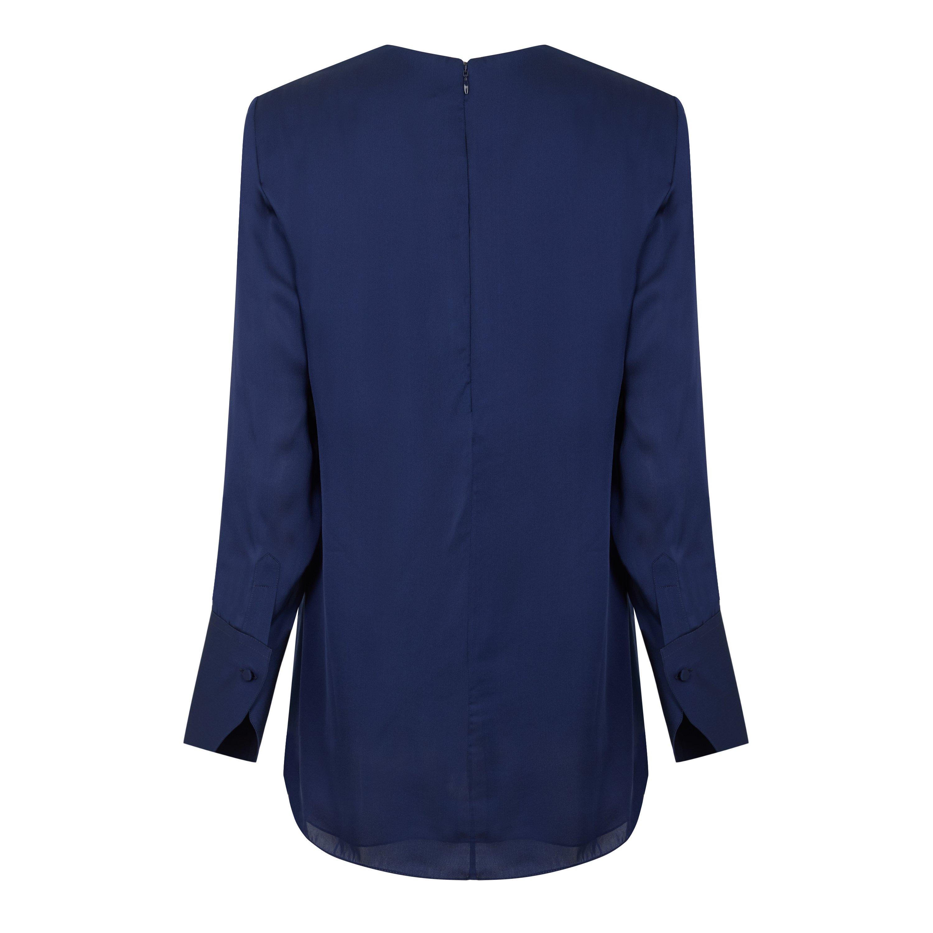 Purple - Tom Ford - TF Silk Blouse Ld64 - 2