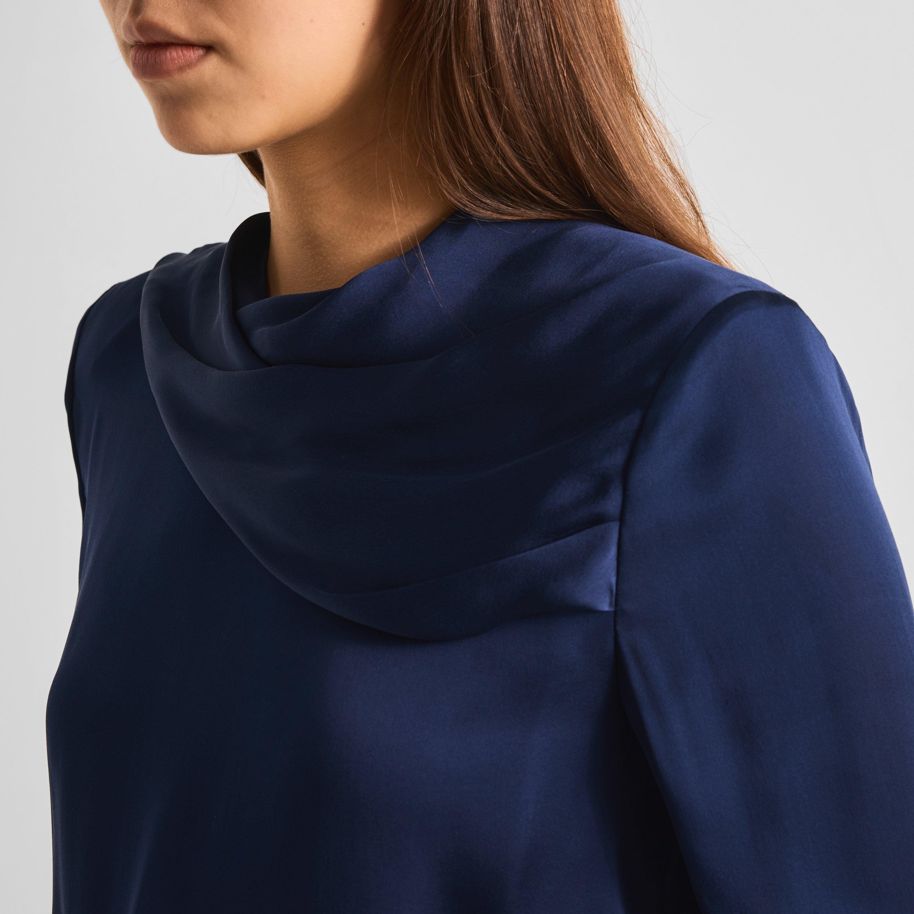 Purple - Tom Ford - Women's Silk Long-Sleeve Blouse - 5