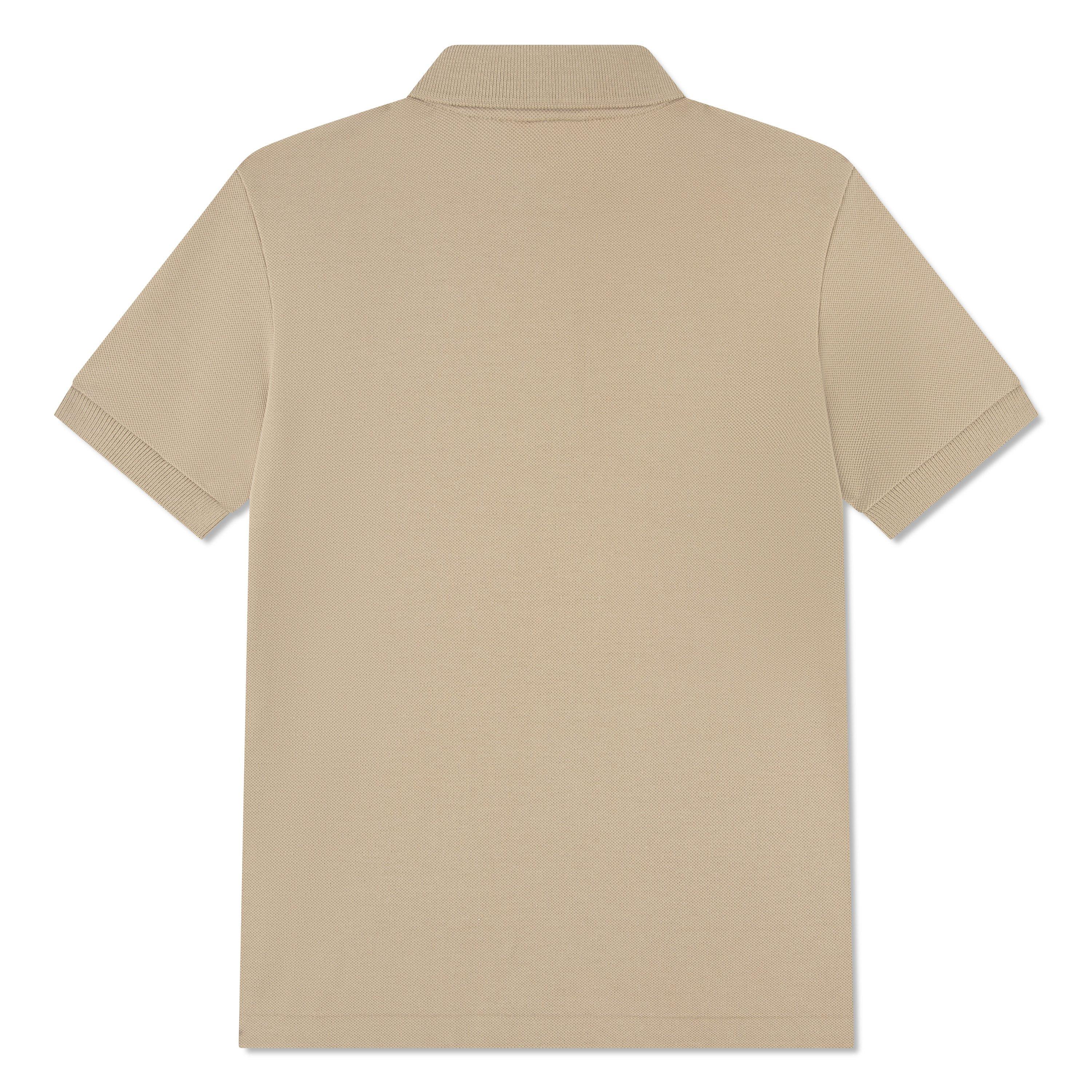 Beige - Lacoste - Lacoste S Logo Polo Jn64 - 3