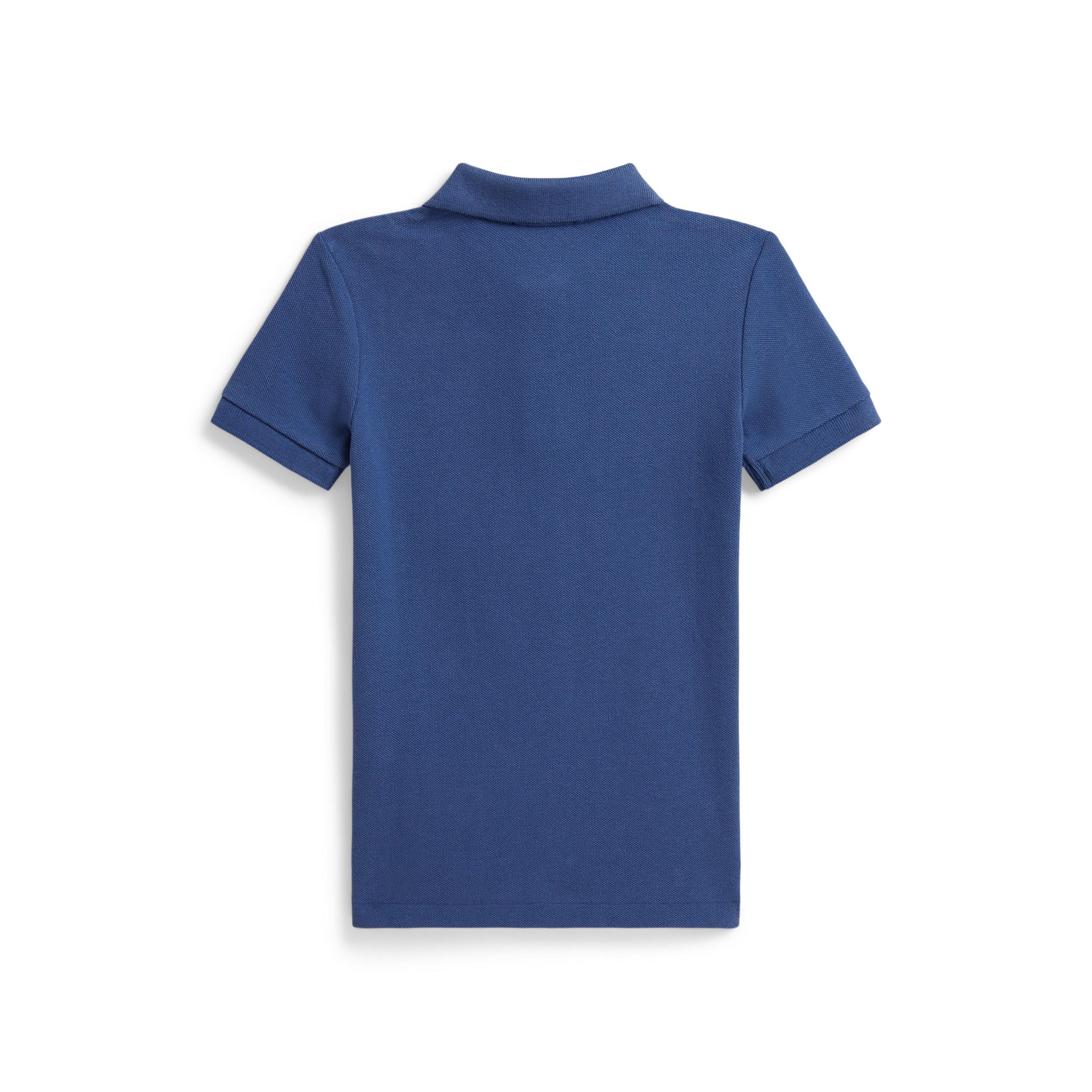 Dusty Azure - Polo Ralph Lauren - Kids' Custom Short Sleeve Polo Shirt - 2